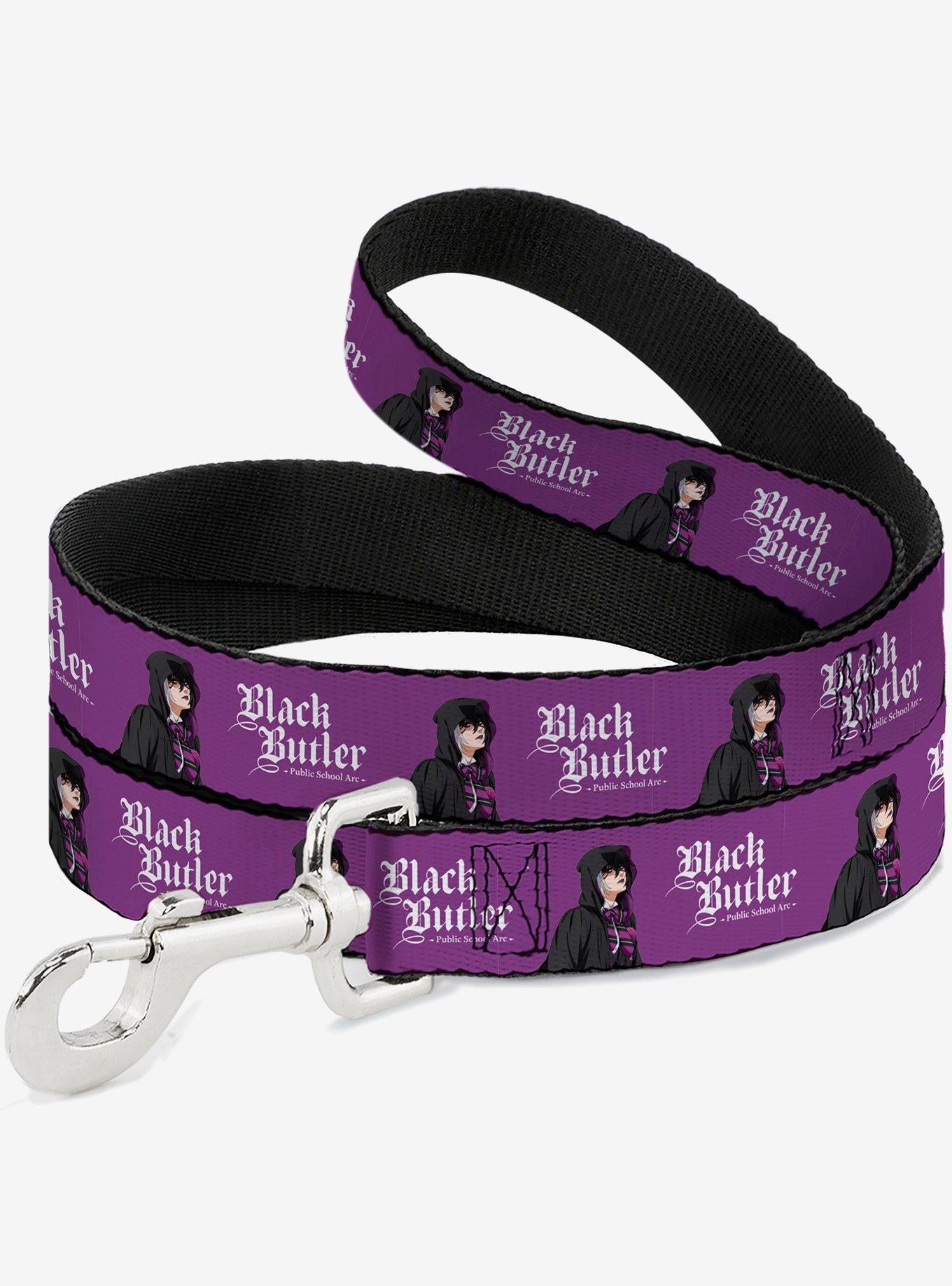 Black Butler Violet Gregory Pose and Title Dog Leash, , hi-res