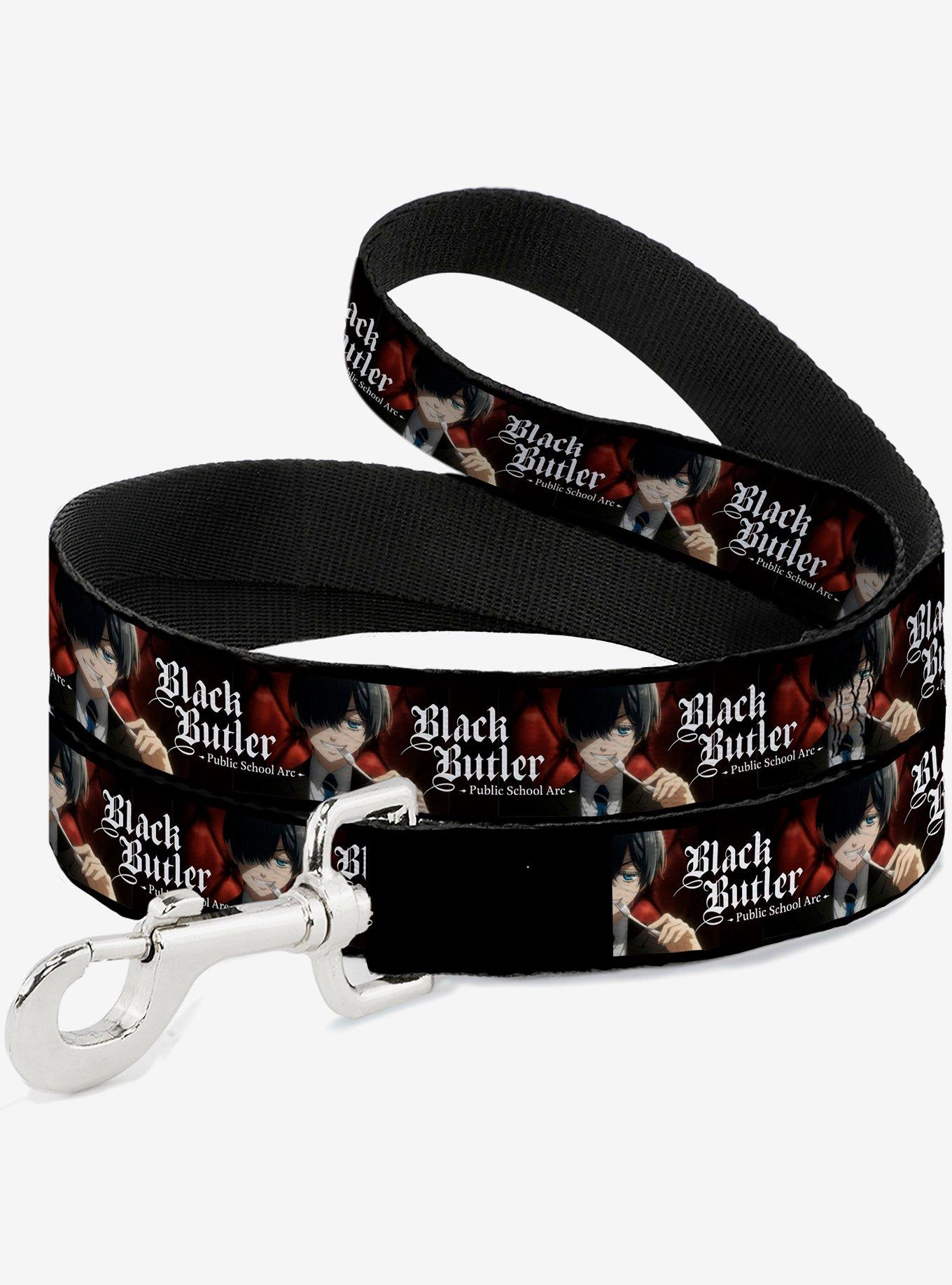 Black Butler Ciel Phantomhive Fork Pose and Title Dog Leash, , hi-res