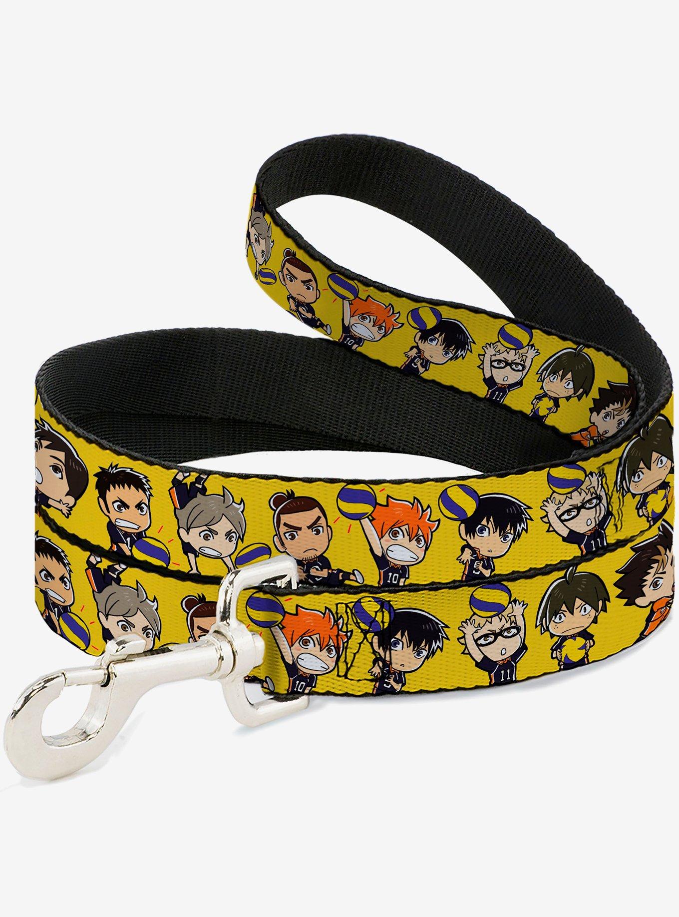 Haikyu!! Chibi Volleyball Player Warm Up Pose Dog Leash, , hi-res