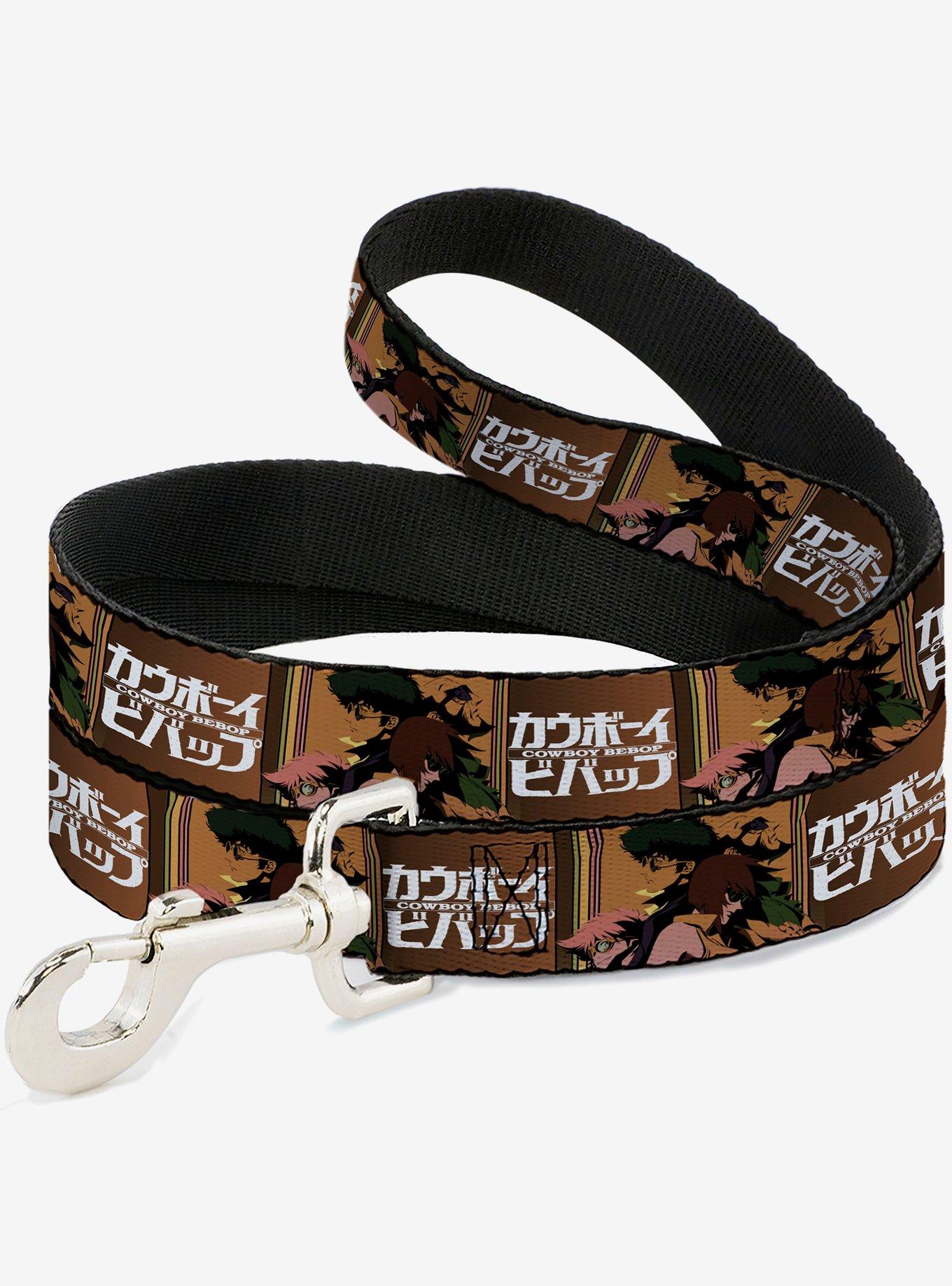 Cowboy Bebop Crew Group Pose and Title Blocks Dog Leash, , hi-res