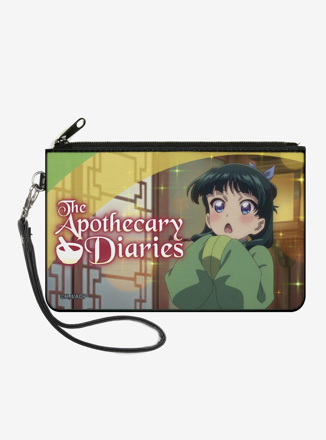The Apothecary Diaries Maomao Surprised Pose and Title Zip Clutch Wallet, , hi-res