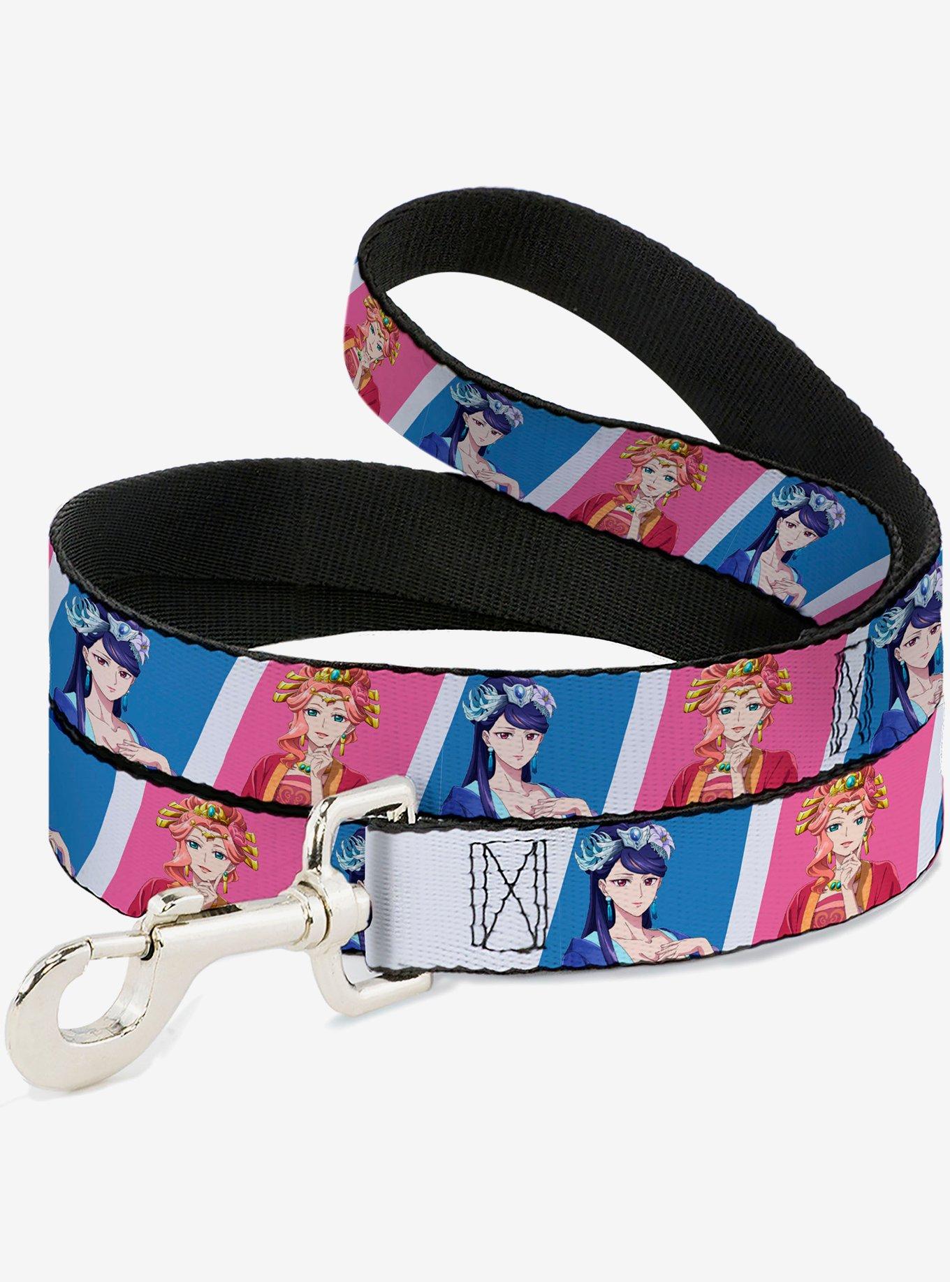The Apothecary Diaries Gyokuyo and Lihua Blocks Pink Blue Dog Leash, , hi-res