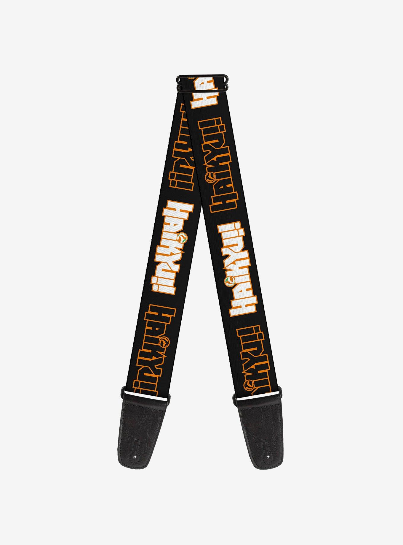 Haikyu!! Titles Black Guitar Strap, , hi-res