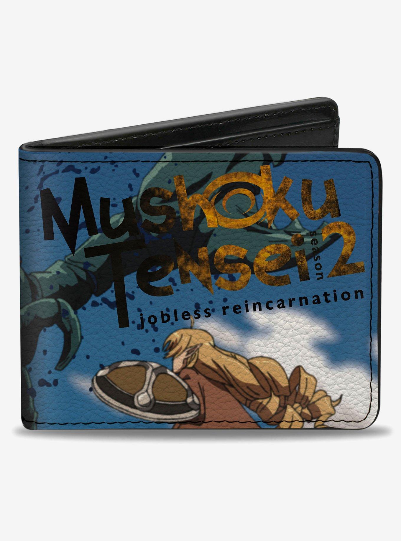 Mushoku Tensei Jobless Reincarnation Elinalise Dragonroad Scorpion Battle Scene Bifold Wallet, , hi-res
