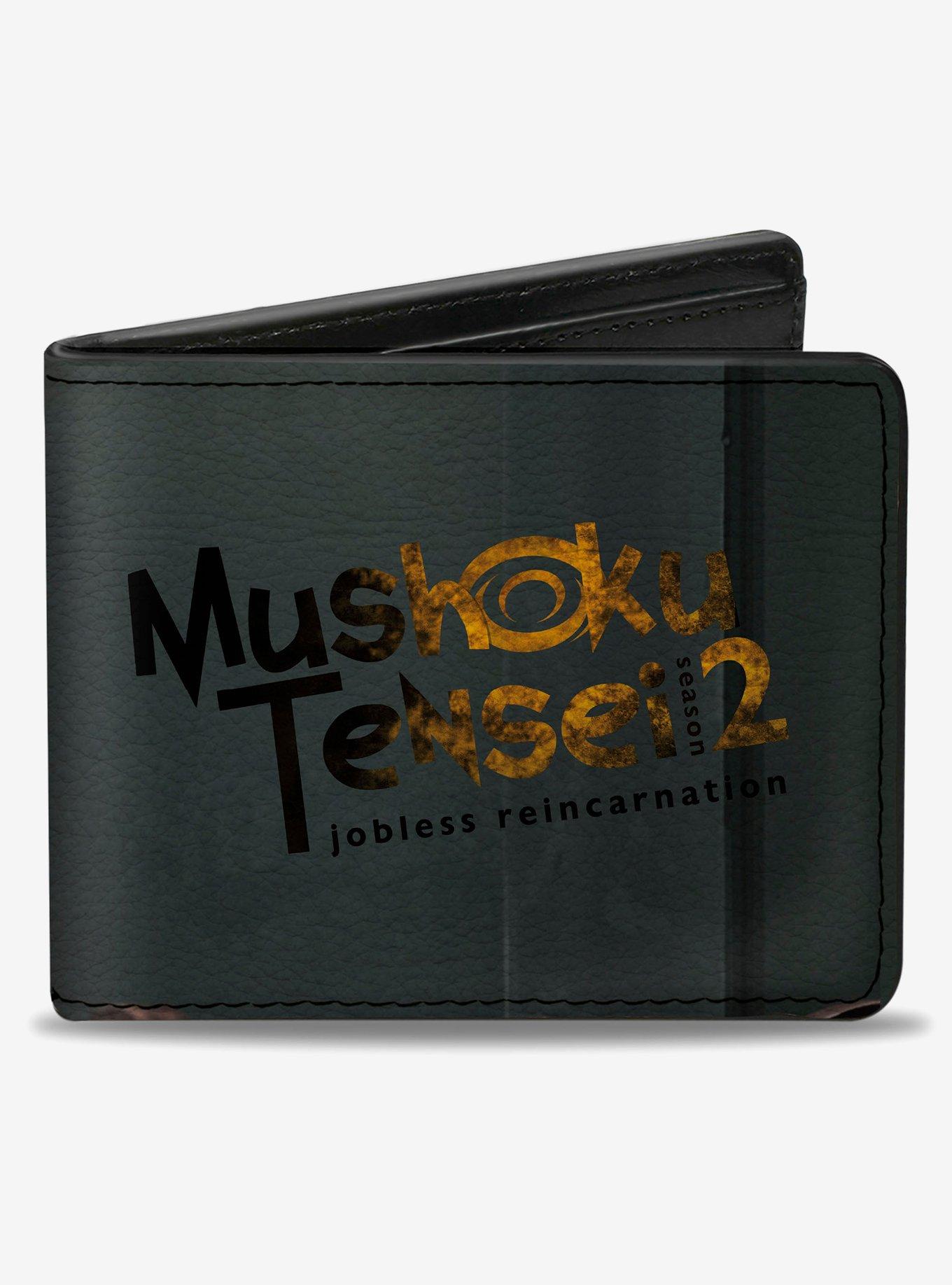 Mushoku Tensei Jobless Reincarnation Fitz Glow Pose and Title Bifold Wallet, , hi-res