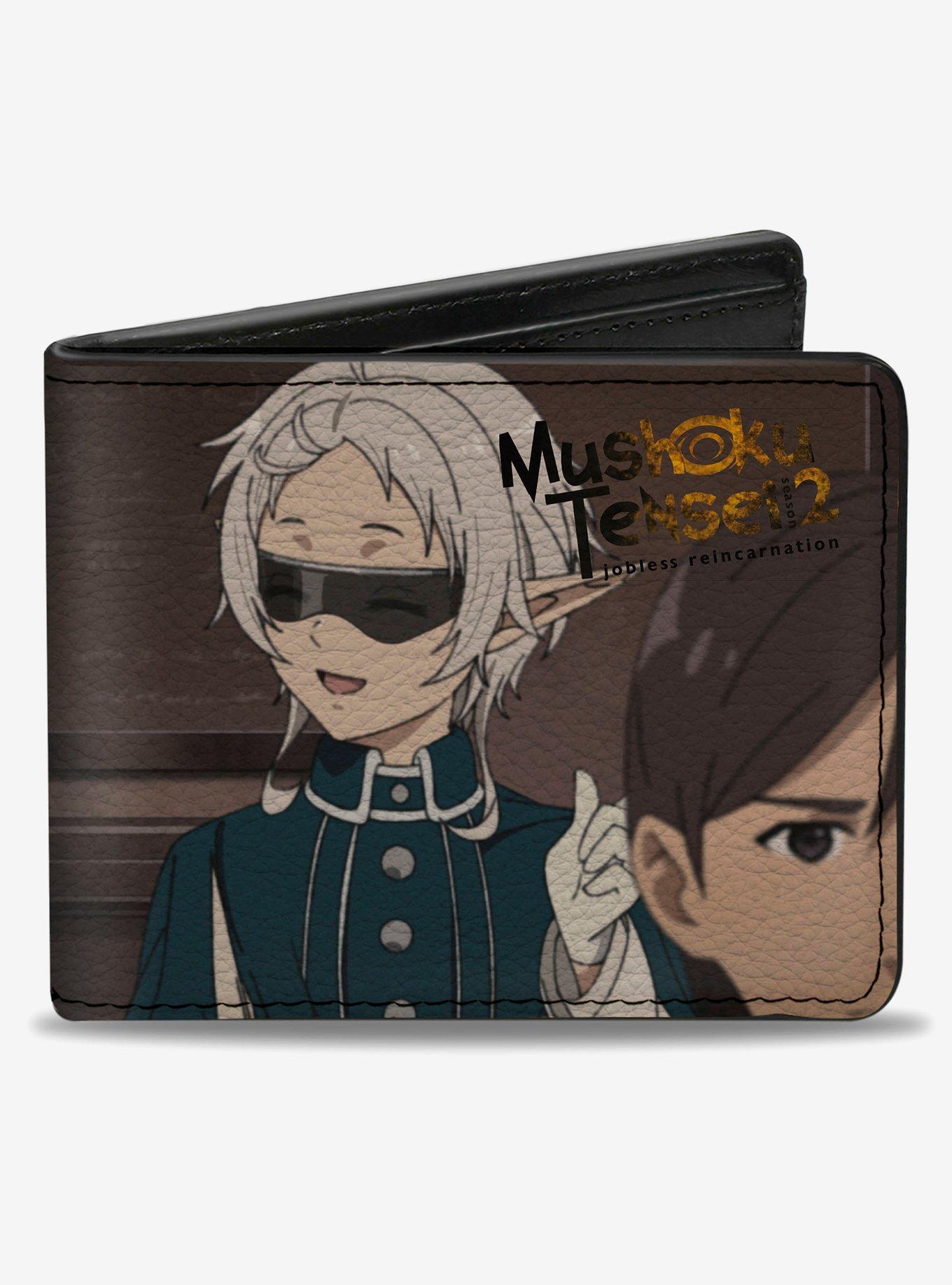 Mushoku Tensei Jobless Reincarnation Princess Ariel and Guard Fitz Scene Bifold Wallet, , hi-res