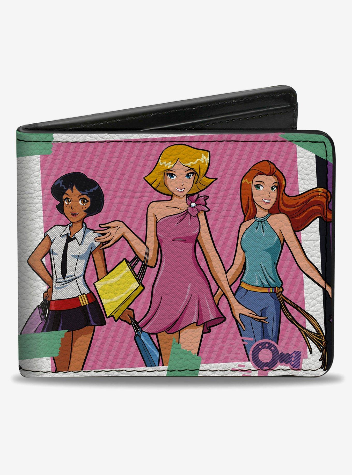 Totally Spies! Girls Group Pose and Title Bifold Wallet, , hi-res