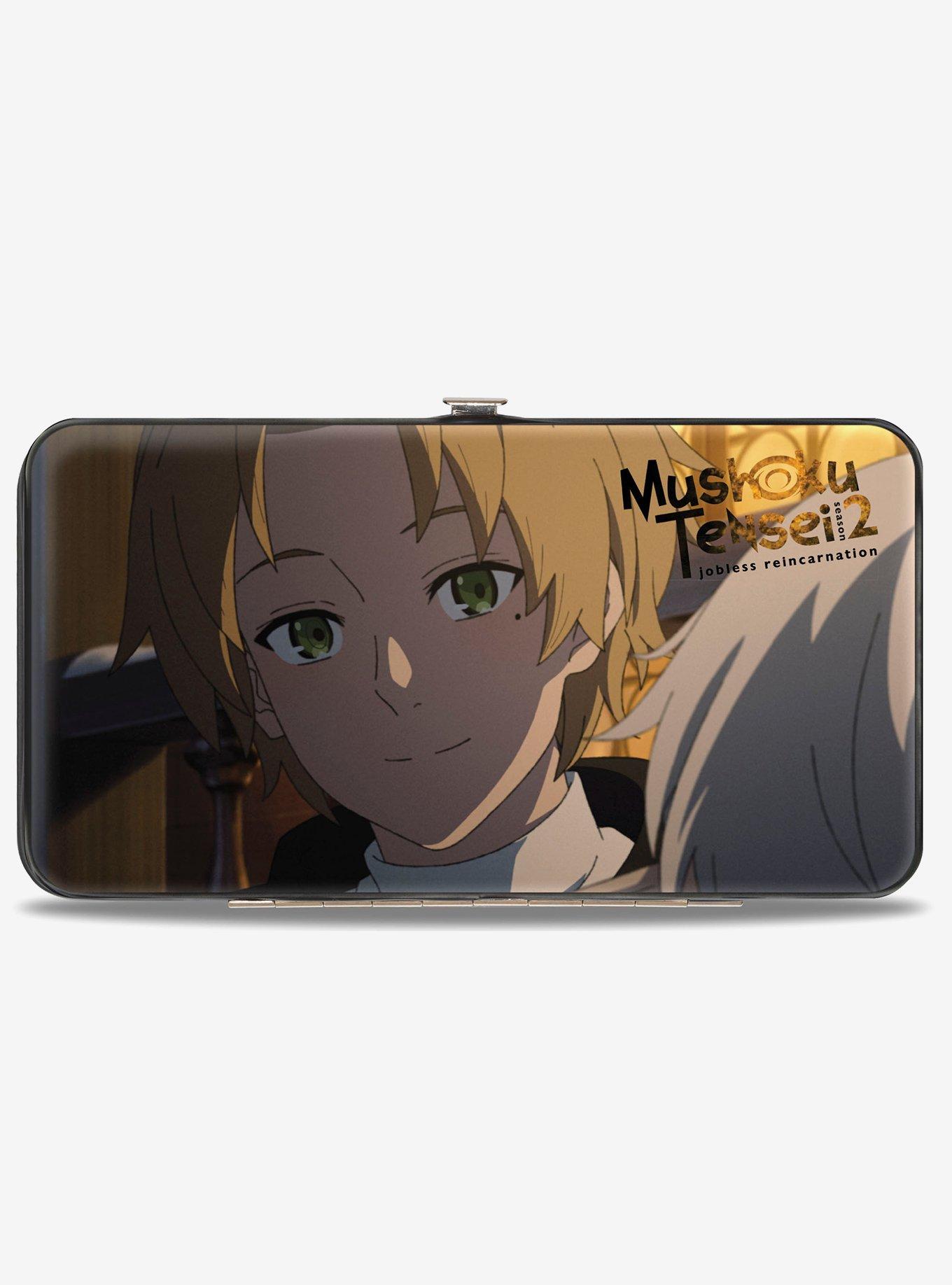 Mushoku Tensei Jobless Reincarnation Rudeus Greyrat and Sylphiette Scene Hinged Wallet, , hi-res