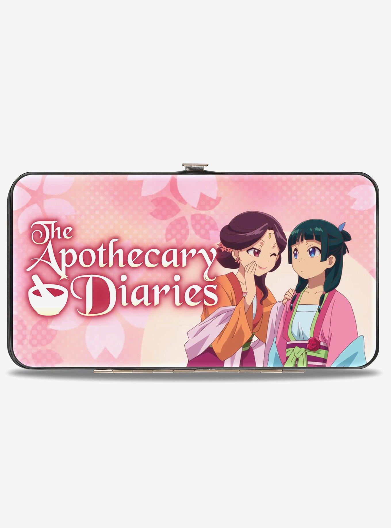 The Apothecary Diaries Maomao with High Consorts and Flowers Hinged Wallet, , hi-res