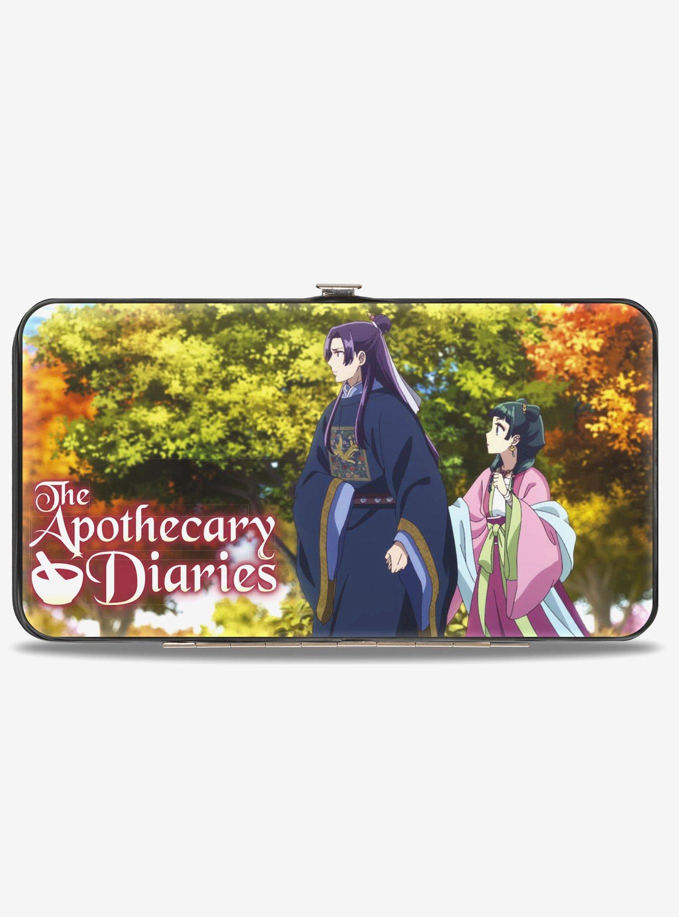 The Apothecary Diaries Maomao Jinshi Scene and Jinshi Pose Hinged Wallet, , hi-res