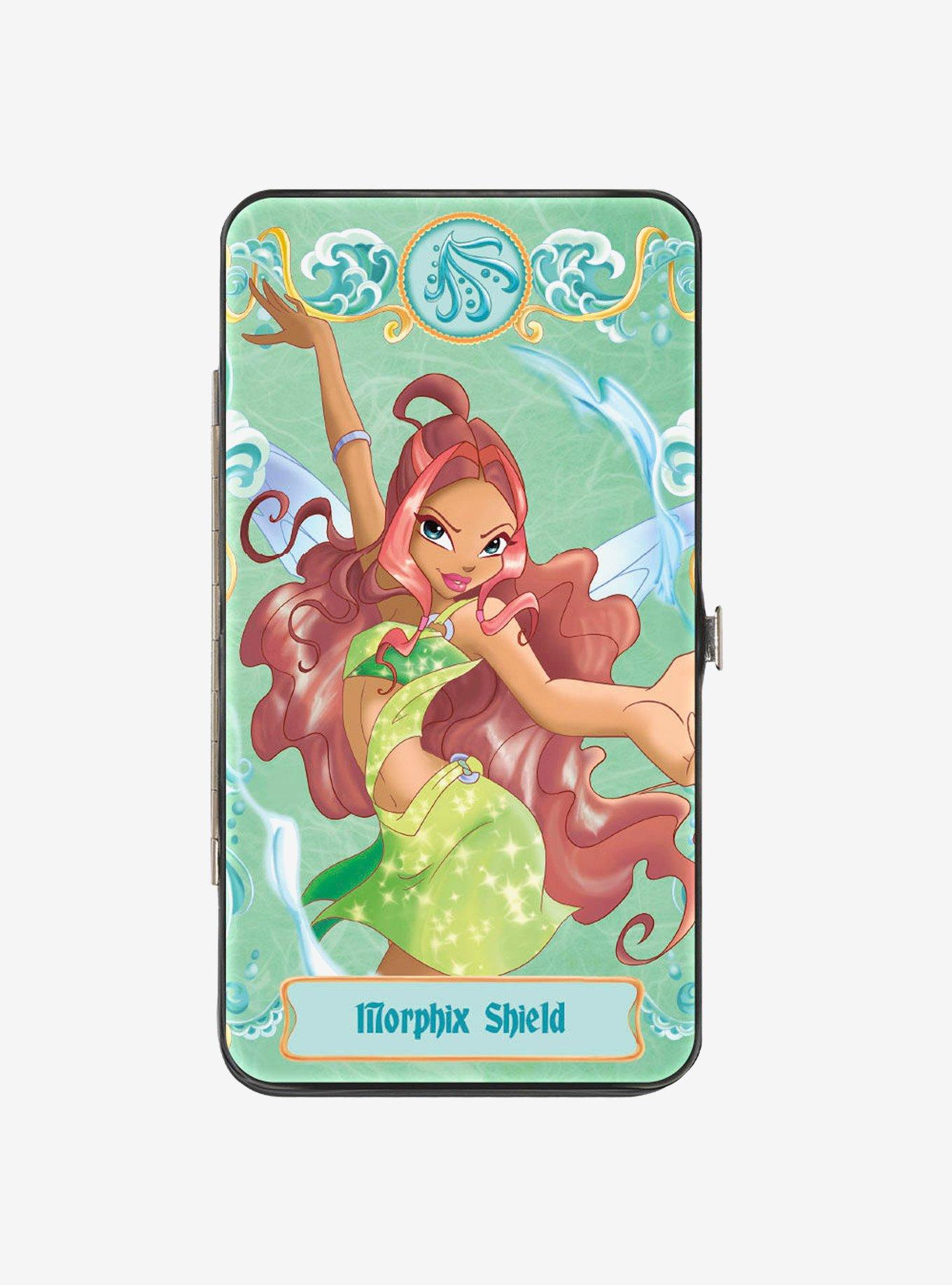 Winx Club Aisha Morphix Shield Pose and Title Hinged Wallet, , hi-res