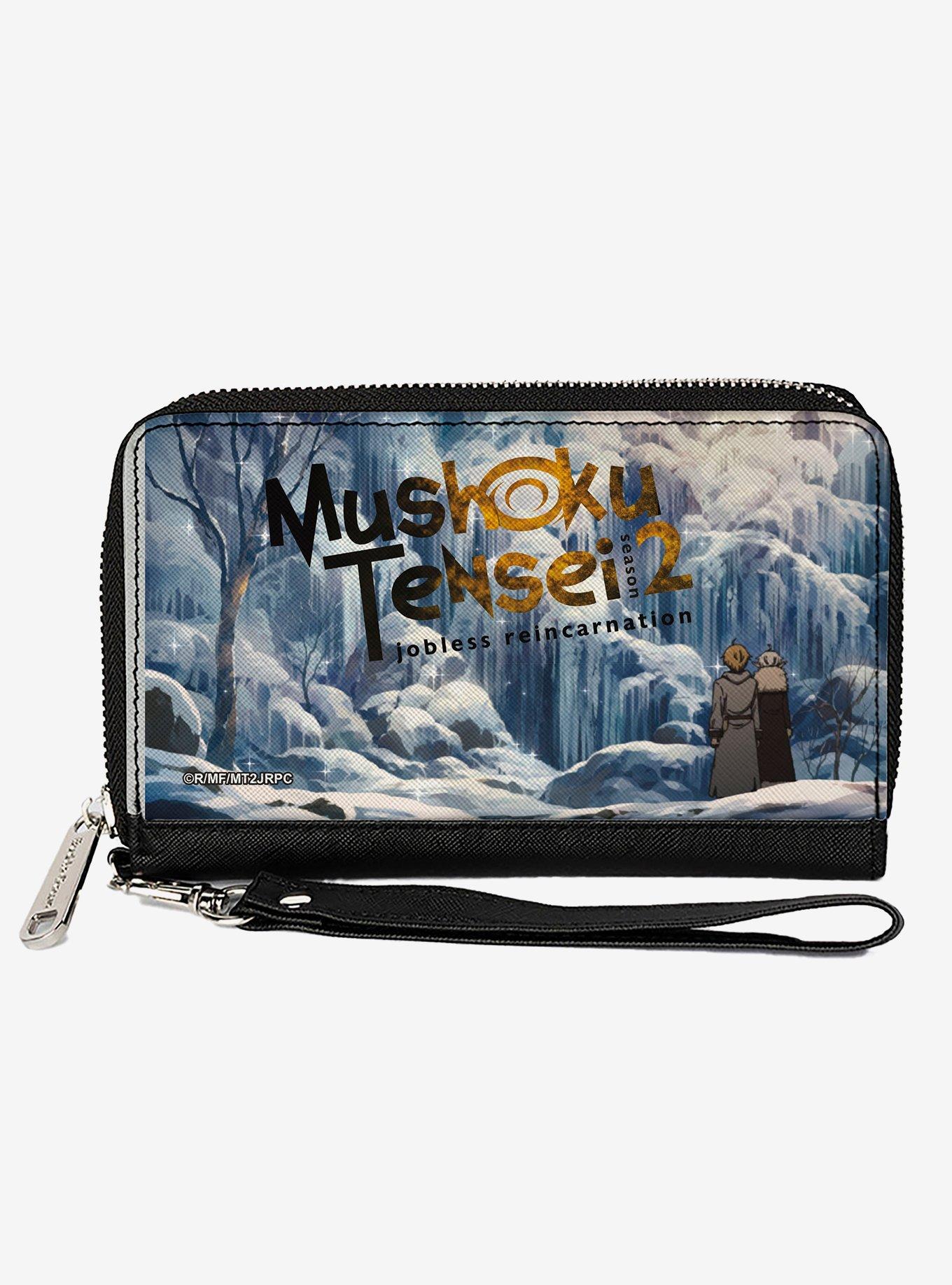 Mushoku Tensei Jobless Reincarnation Rudeus Greyrat and Sylphiette Winter Scene Zip Around Wallet, , hi-res
