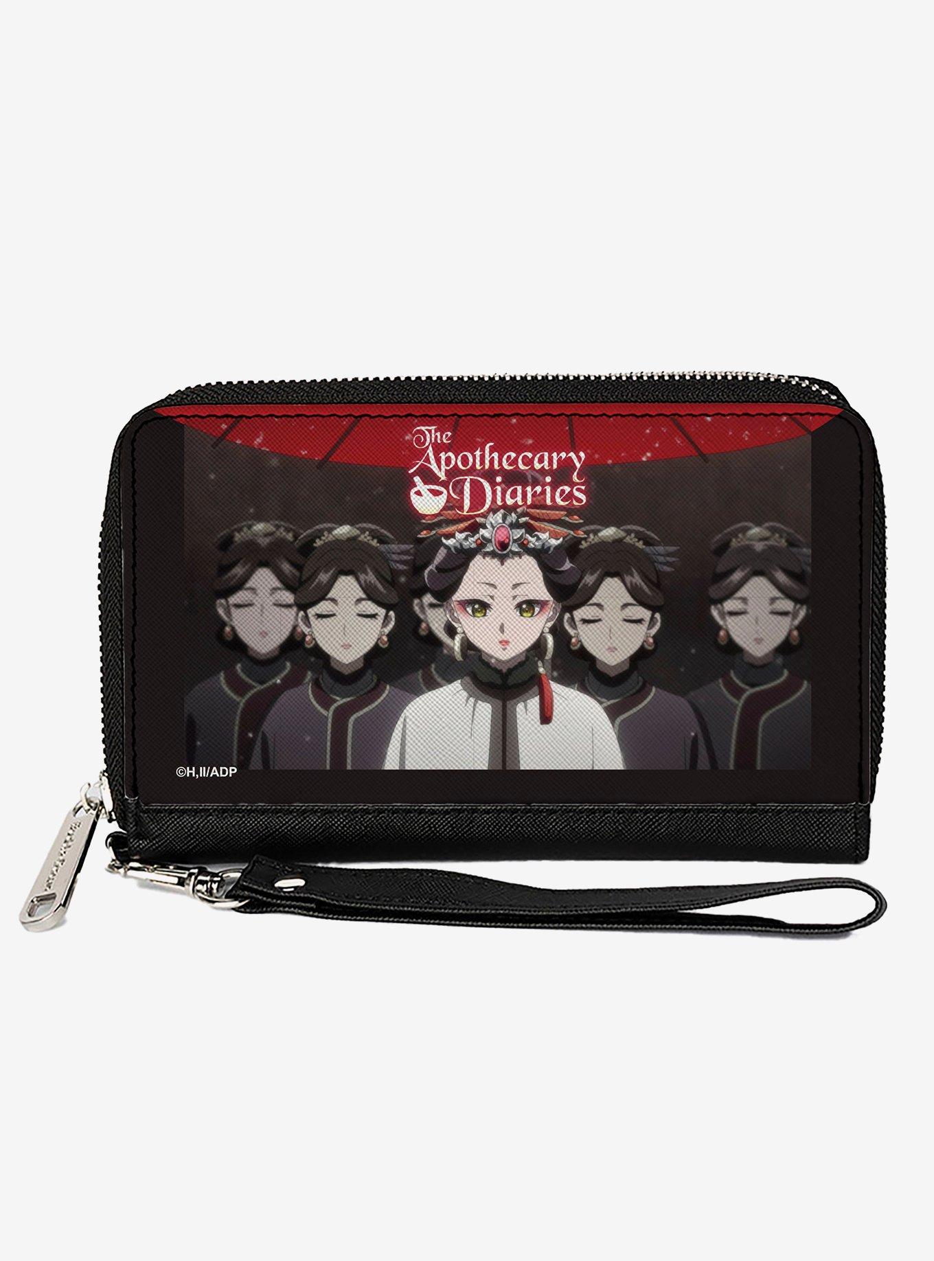 The Apothecary Diaries Loulan with Ladies in Waiting Zip Around Wallet, , hi-res