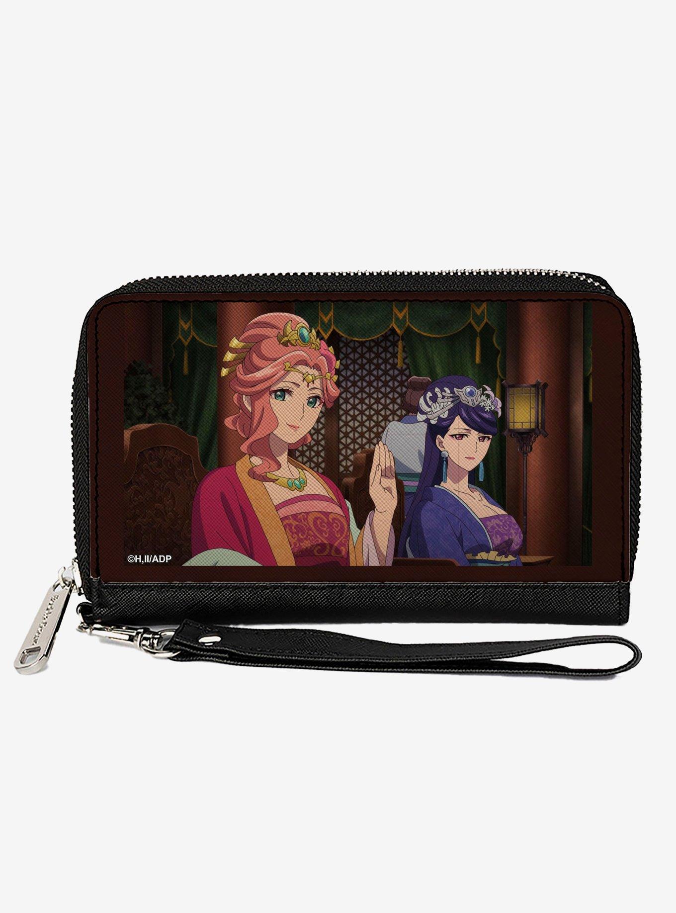 The Apothecary Diaries Gyokuyou and Lihua Scene Zip Around Wallet, , hi-res