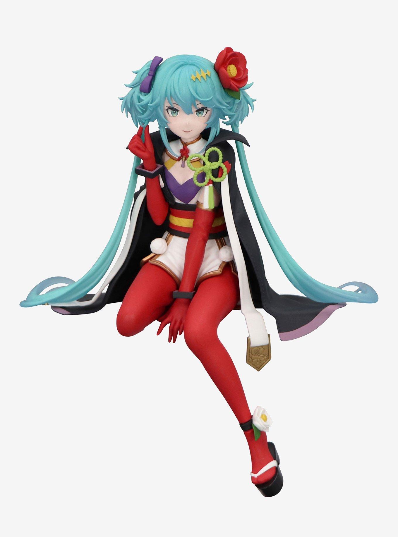 Vocaloid Hatsune Miku (Flower Fairy Camellia) Noodle Stopper Figure, , hi-res