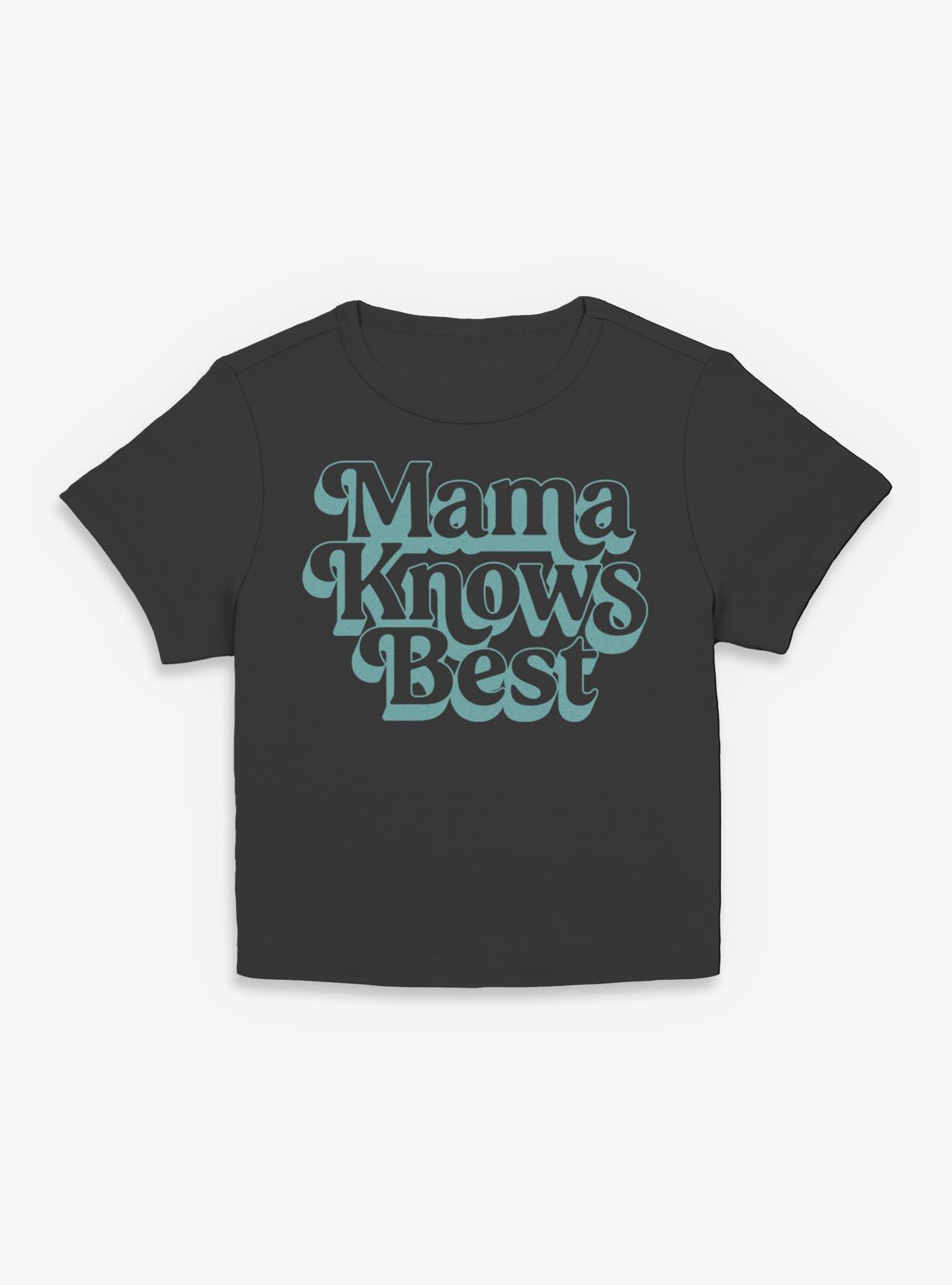 Mama Knows Best Girls Baby T-Shirt, , hi-res