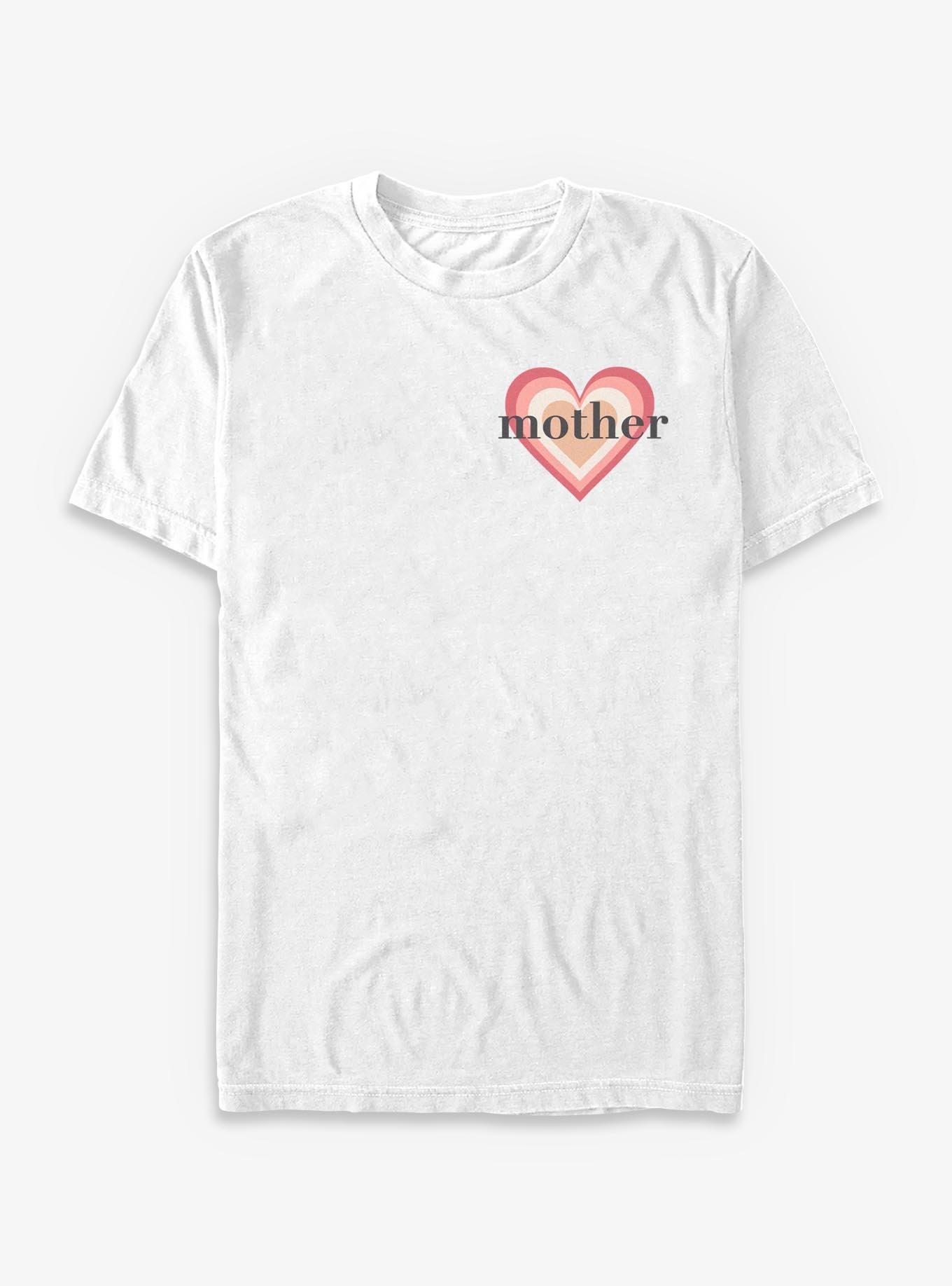 Mother Retro Heart T-Shirt, , hi-res