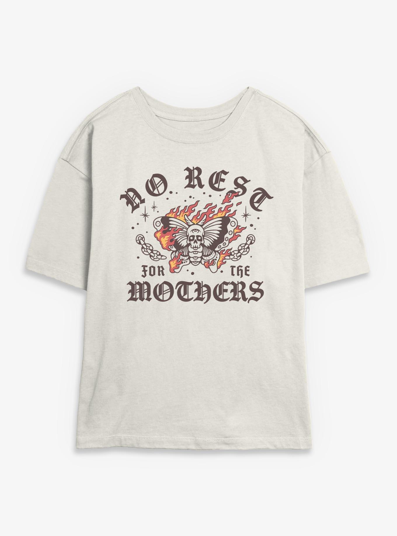No Rest For The Mothers Girls Skimmer T-Shirt, , hi-res