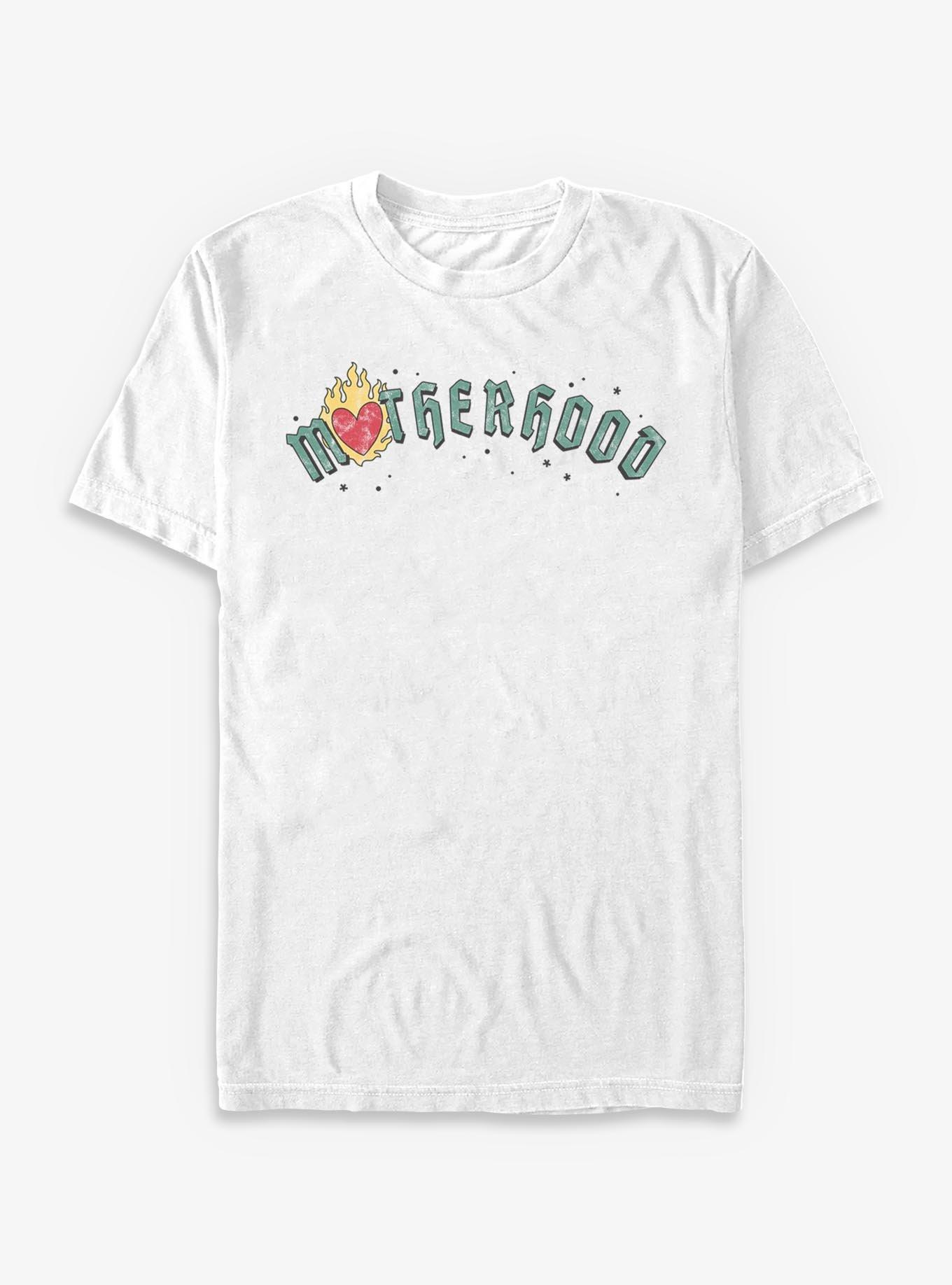 Motherhood Flaming Heart T-Shirt, , hi-res
