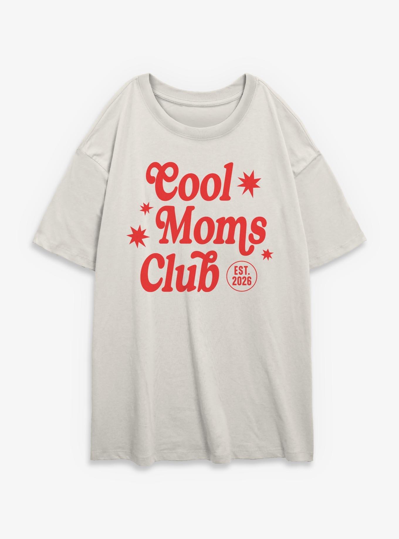 Cool Moms Club Girls Oversized T-Shirt, , hi-res
