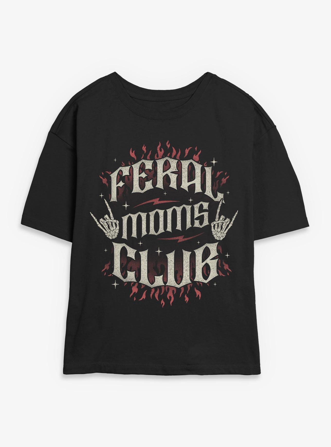 Feral Moms Club Girls Skimmer T-Shirt, , hi-res