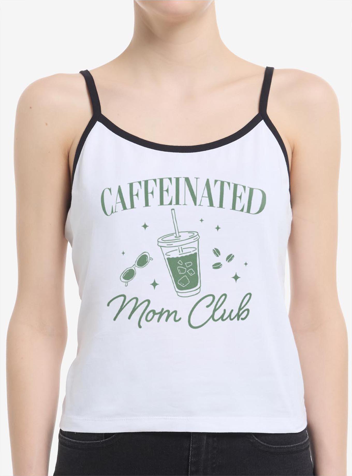 Caffeinated Mom Club Girls Cami, , hi-res