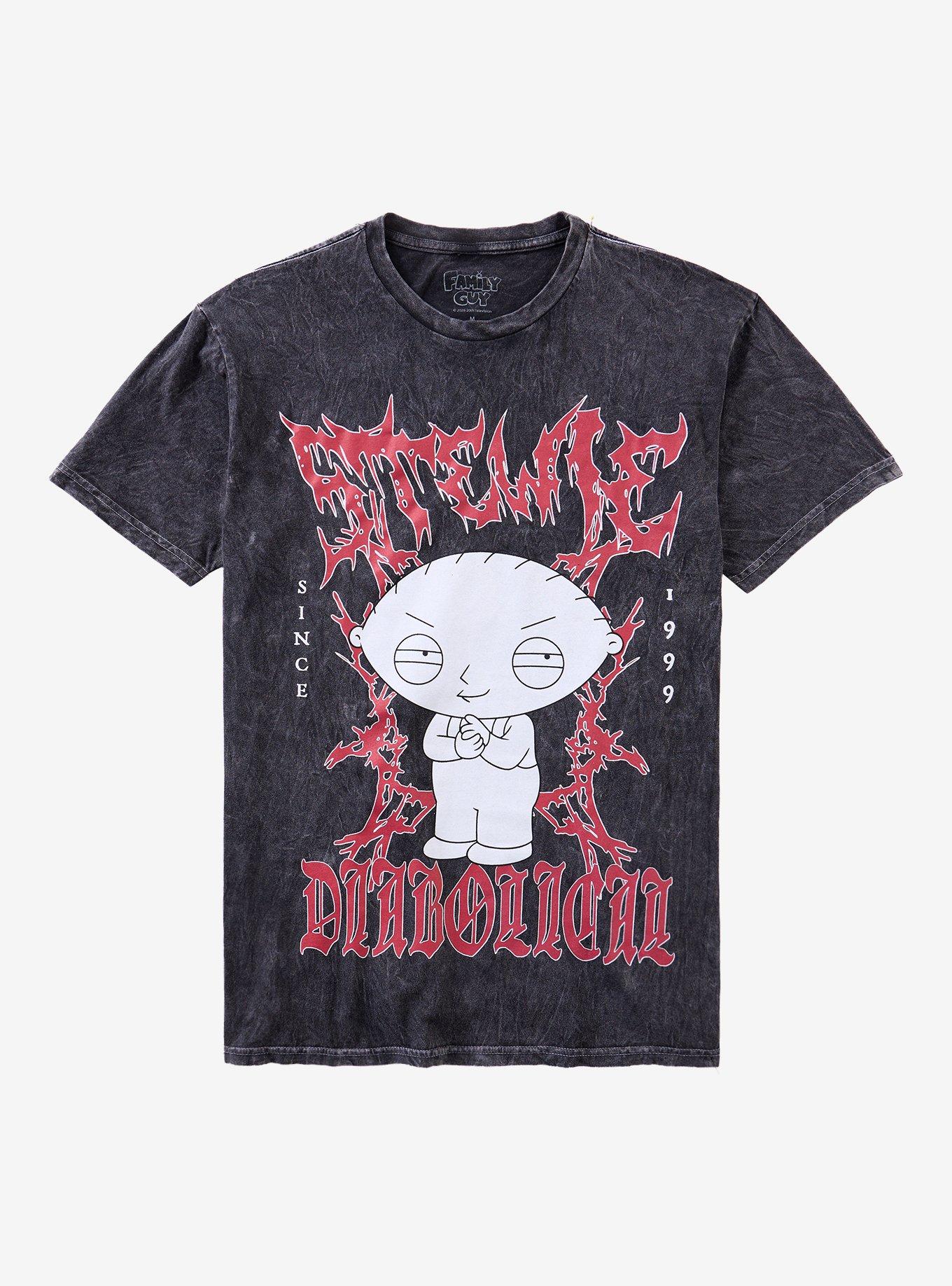 Family Guy Stewie Metal T-Shirt, , hi-res