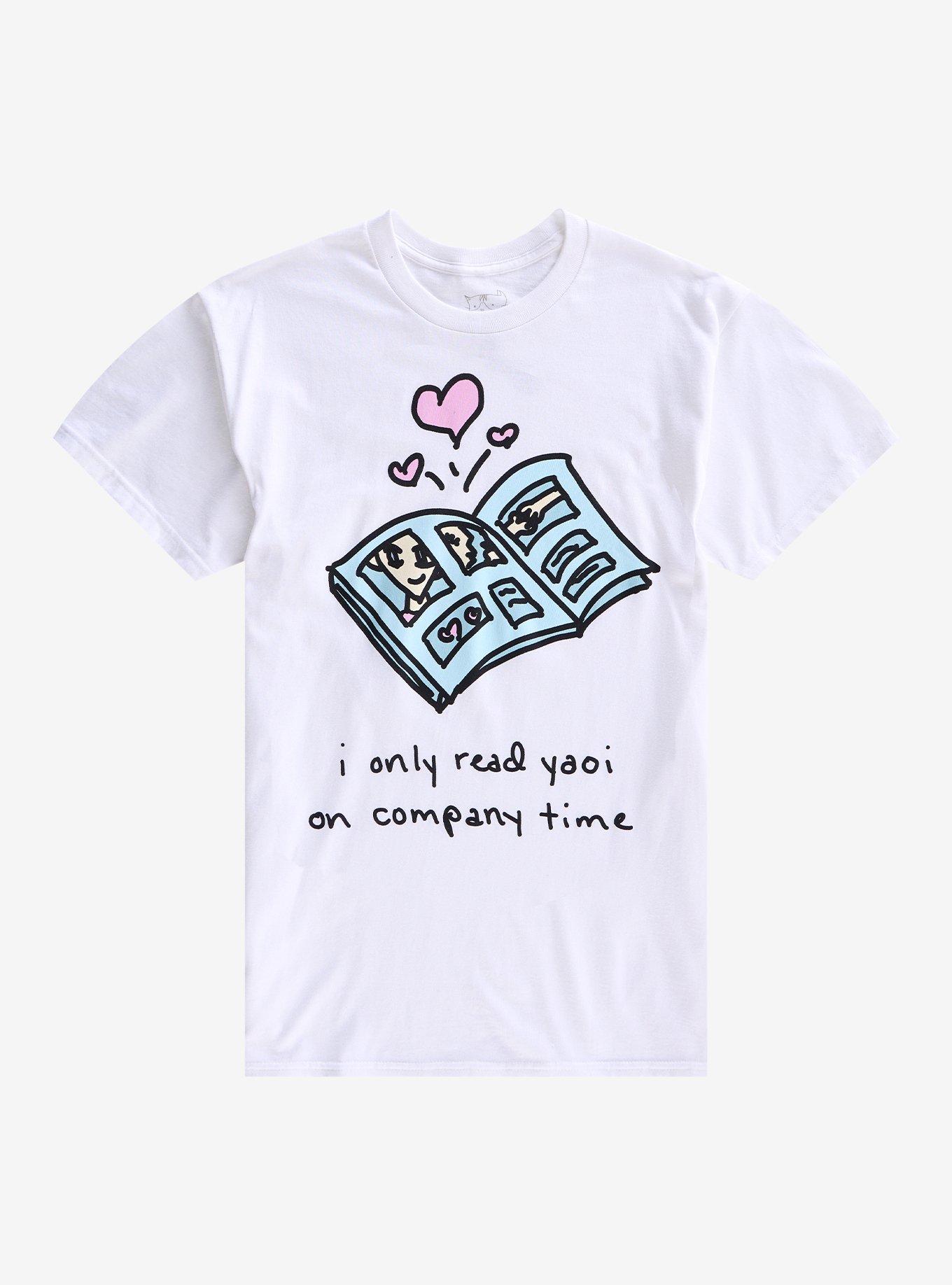 Yaoi On Company Time T-Shirt By Fautbarb, , hi-res