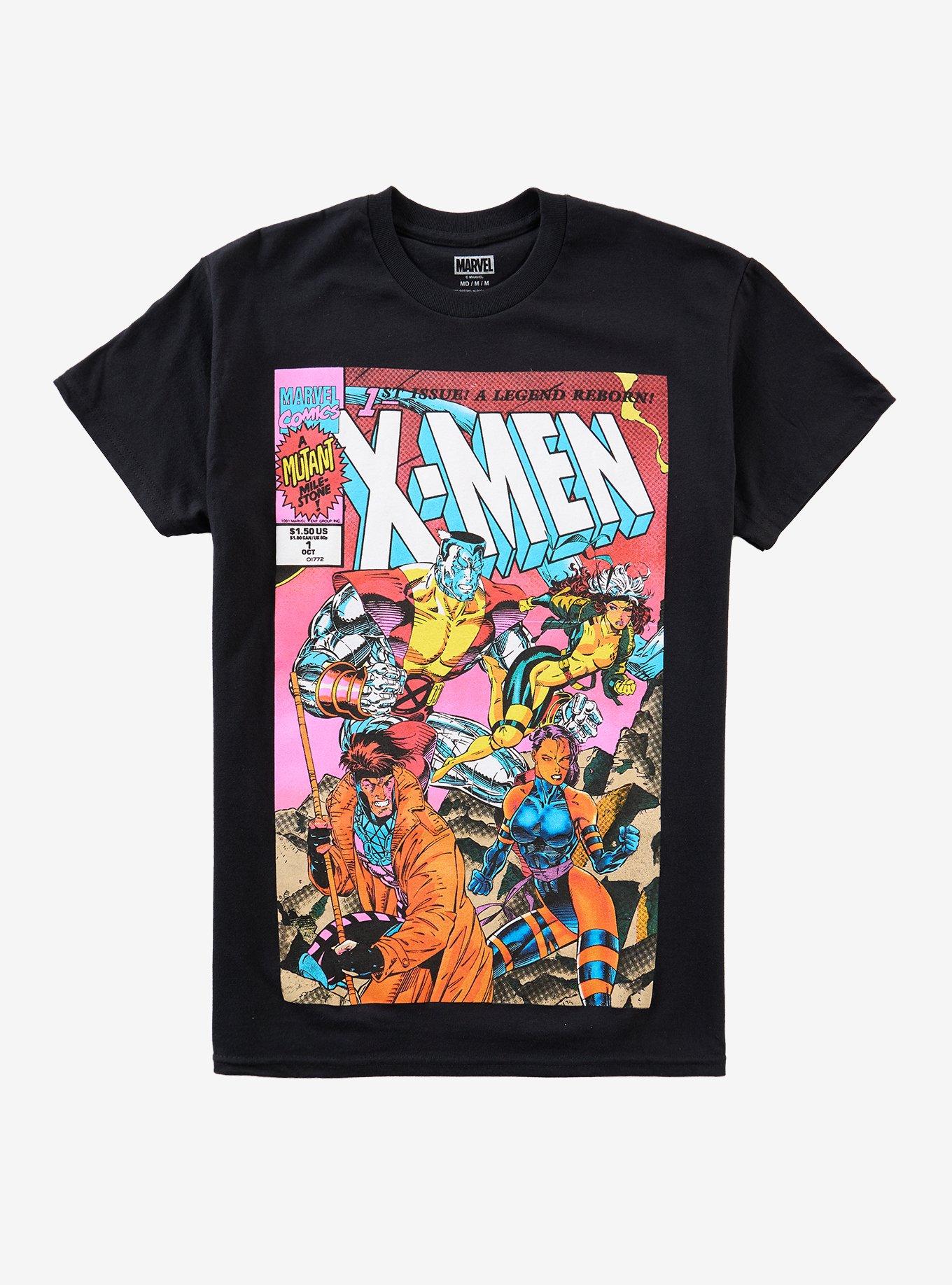 Marvel X-Men Group Variant Comic Cover T-Shirt, , hi-res