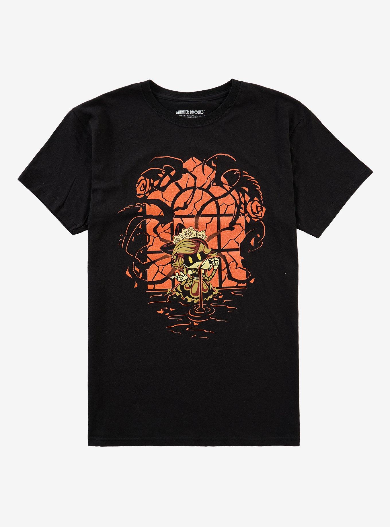 Murder Drones Cyn Maid Glitter T-Shirt, , hi-res