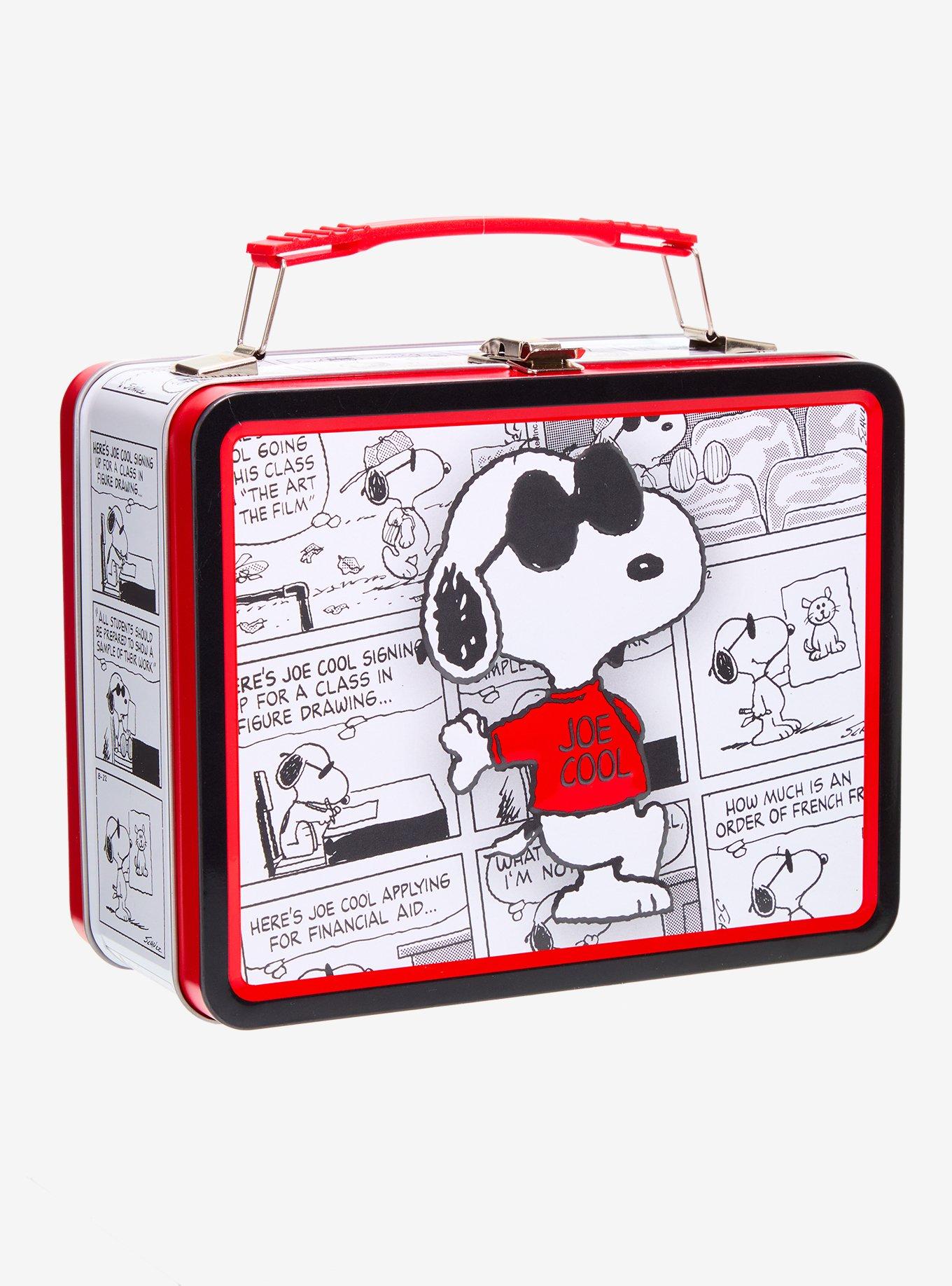 Peanuts Snoopy Joe Cool Tin Lunch Box, , hi-res