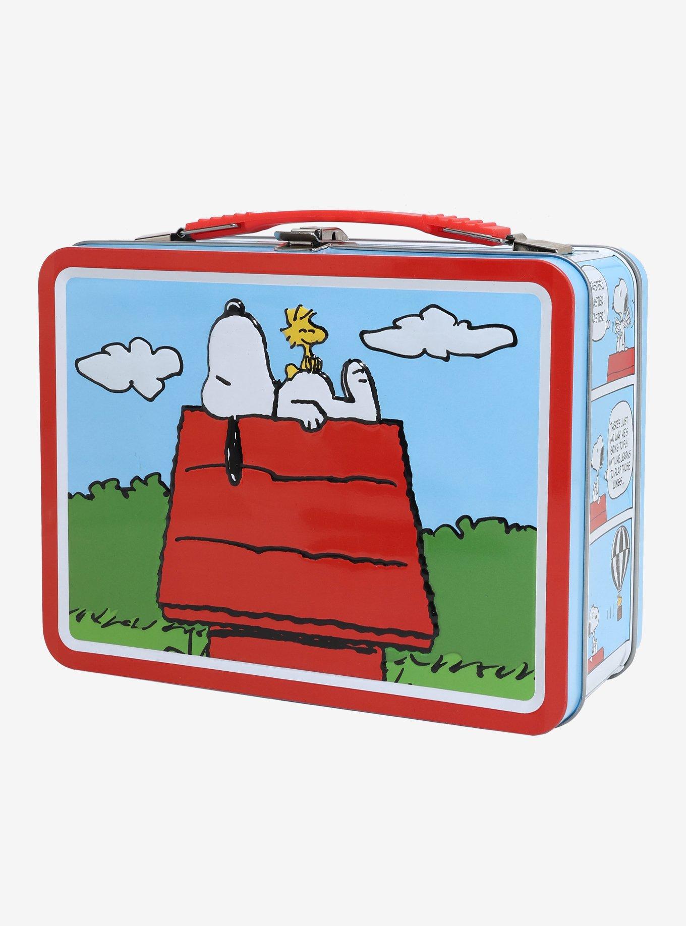 Peanuts Snoopy House Tin Lunch Box, , hi-res