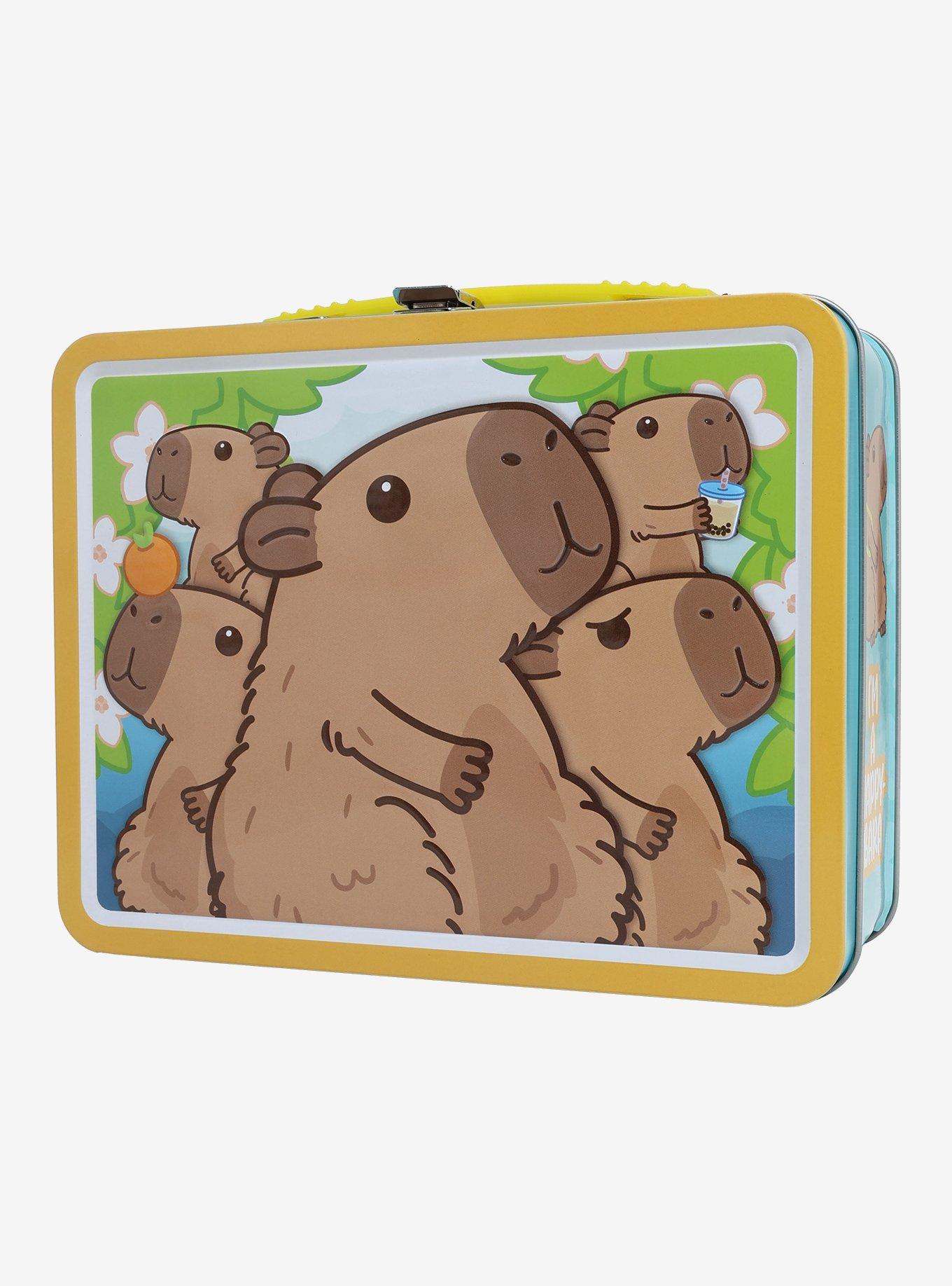 Capybara Tin Lunch Box, , hi-res