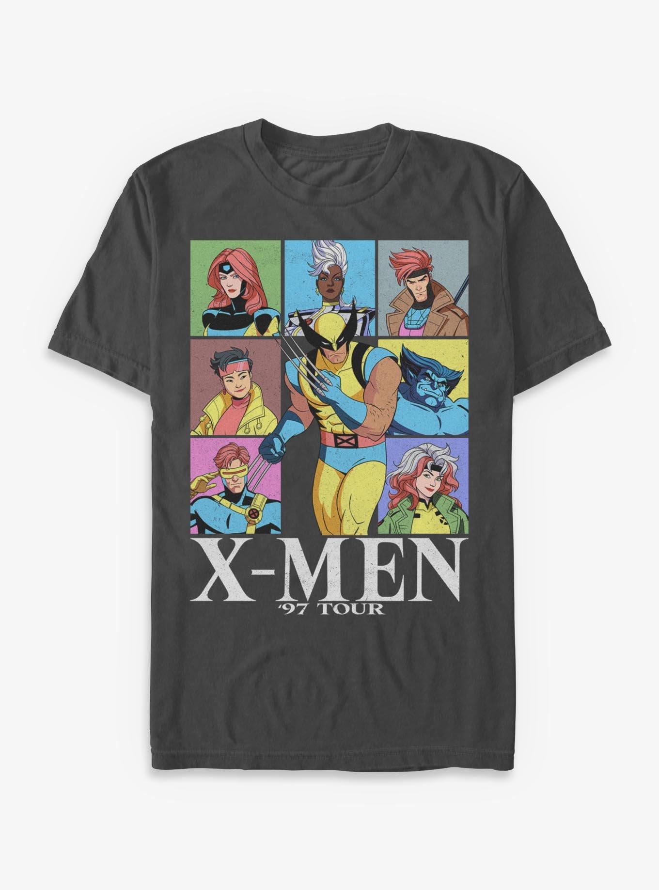 Marvel X-Men '97 Group Tour T-Shirt BoxLunch Exclusive, , hi-res