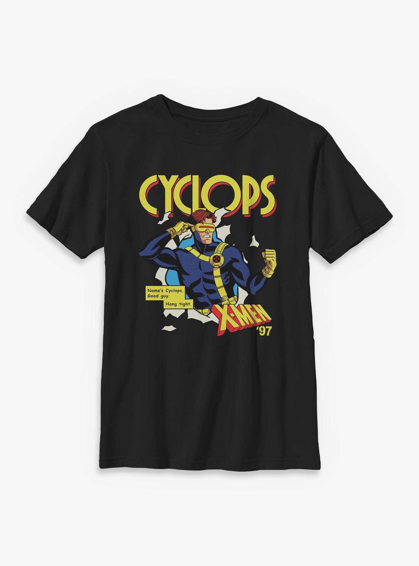 Marvel X-Men '97 Good Guy Cyclops Youth T-Shirt BoxLunch Exclusive, , hi-res