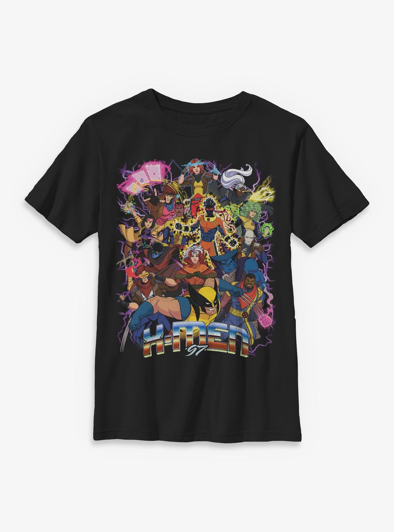 Marvel X-Men '97 Epic Team Youth T-Shirt BoxLunch Exclusive, , hi-res