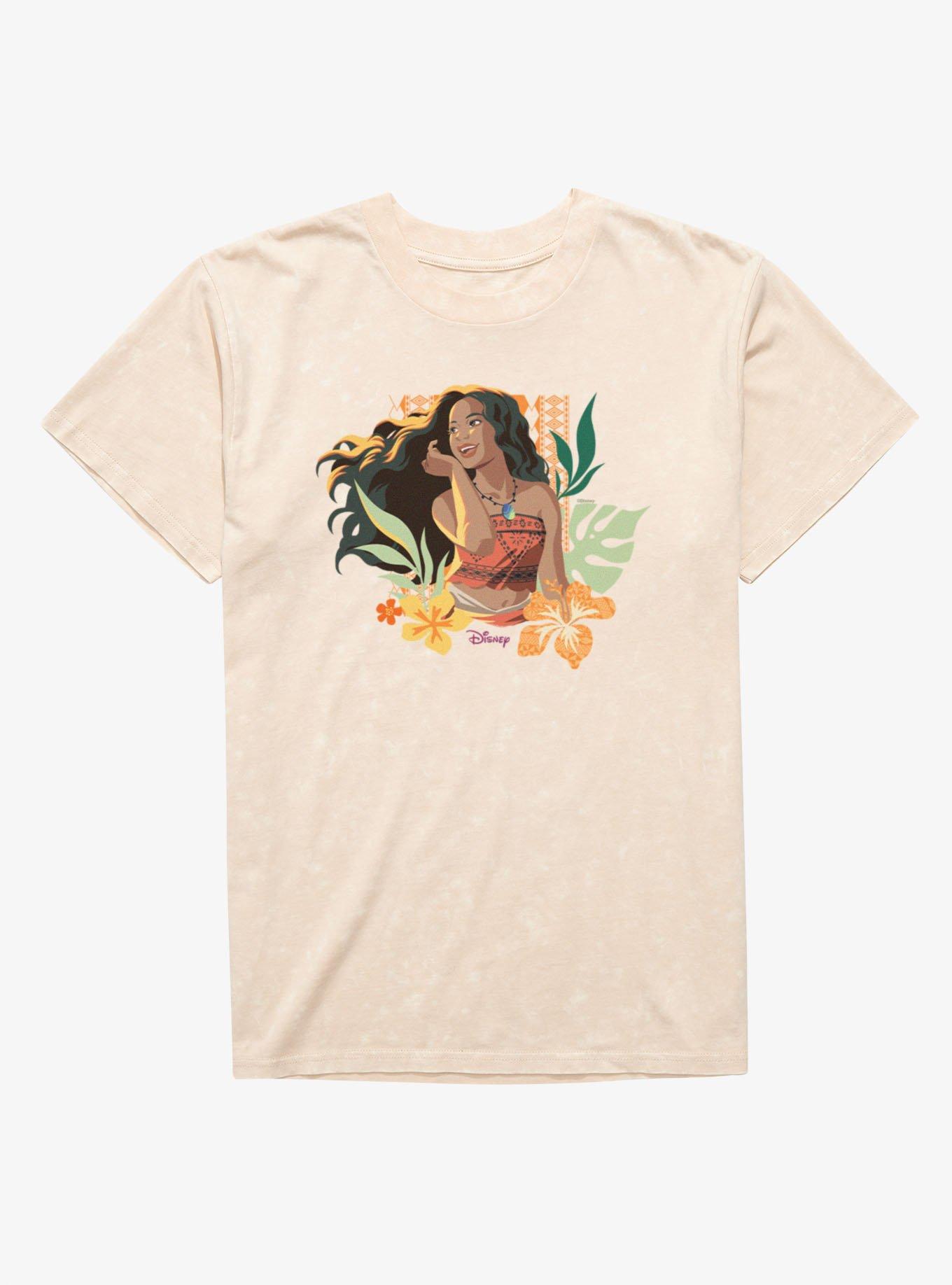Disney Moana Cutest Hair Flip T-Shirt, NATURAL MINERAL WASH, hi-res view 1