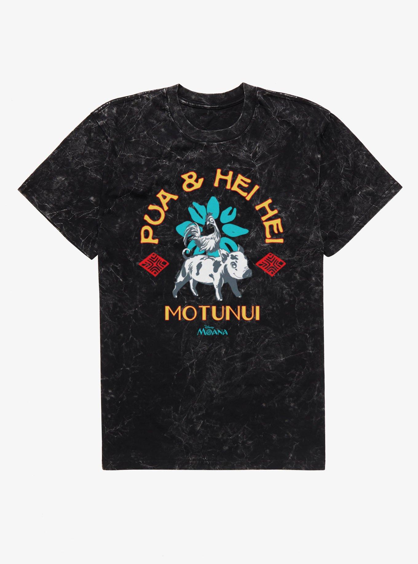 Disney Moana Pua And Hei Hei Motunui T-Shirt Hot Topic Exclusive, , hi-res