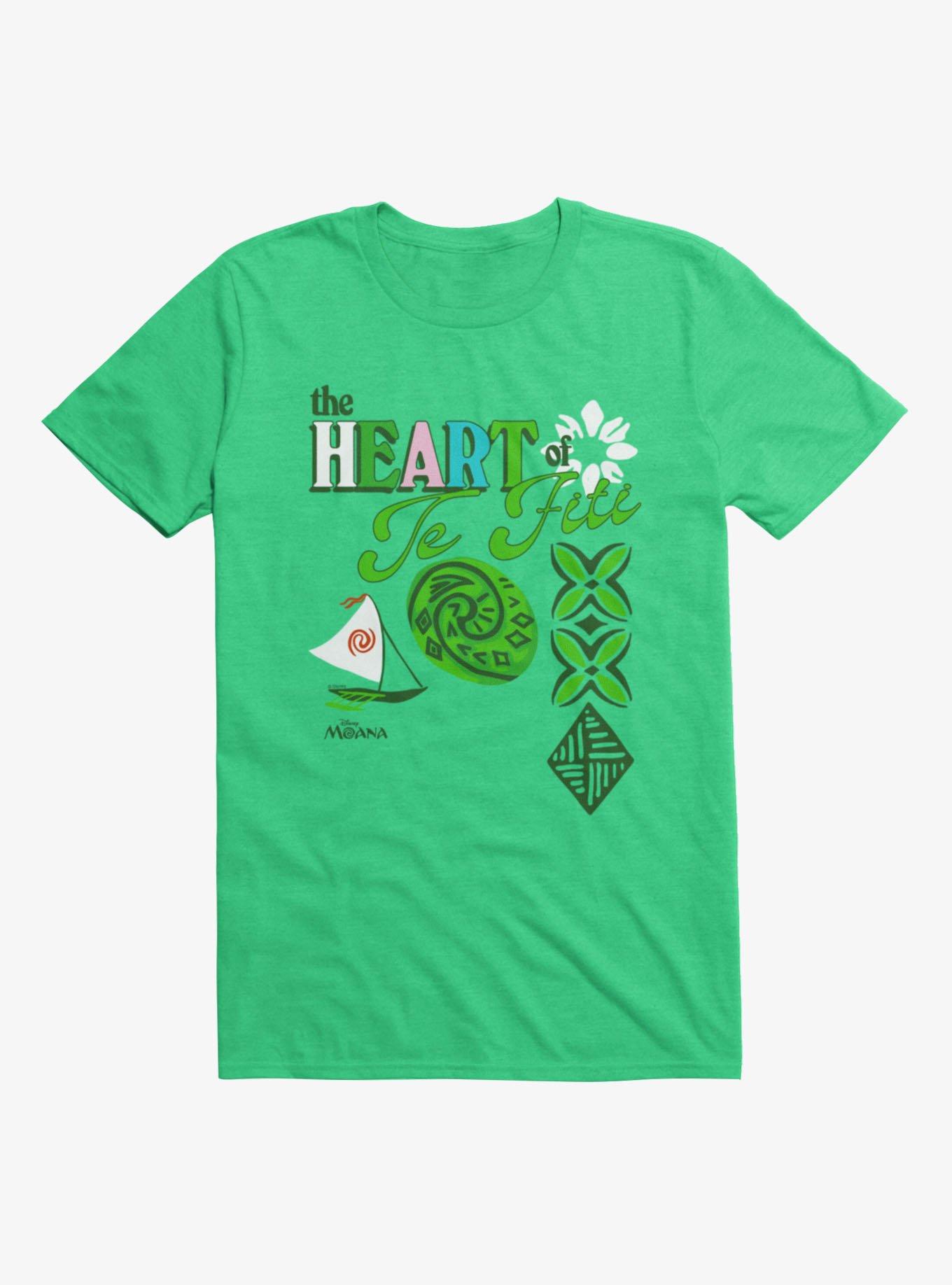 Disney Moana Heart Of Te Fiti T-Shirt Hot Topic Exclusive, , hi-res