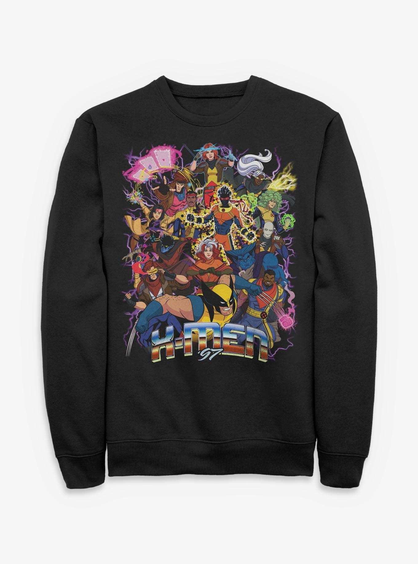 Marvel X-Men '97 Epic Team Sweatshirt BoxLunch Exclusive, , hi-res