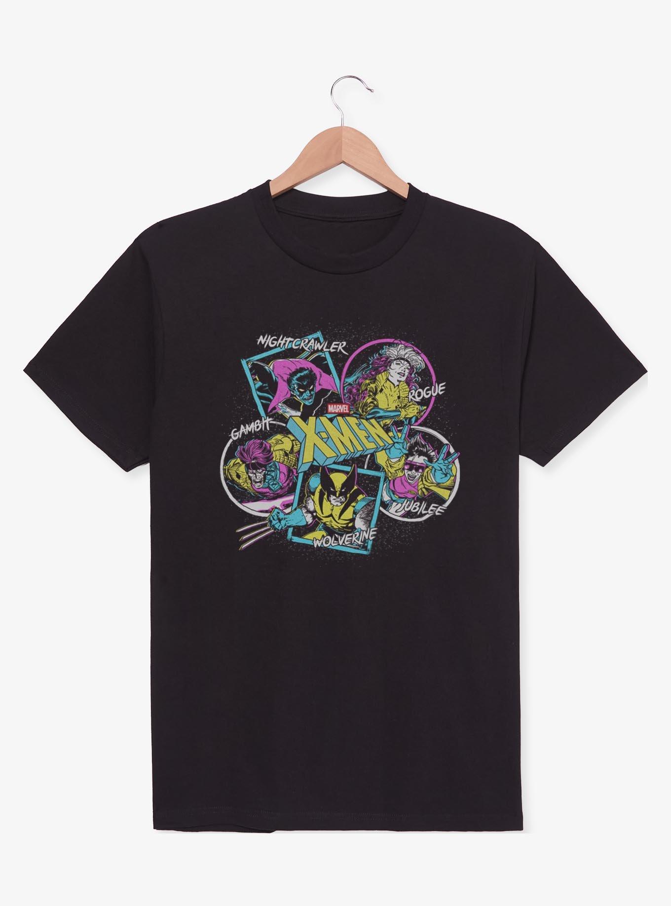Marvel X-Men '97 Nightcrawler Wolverine Gambit Rogue Jubilee T-Shirt BoxLunch Exclusive, , hi-res