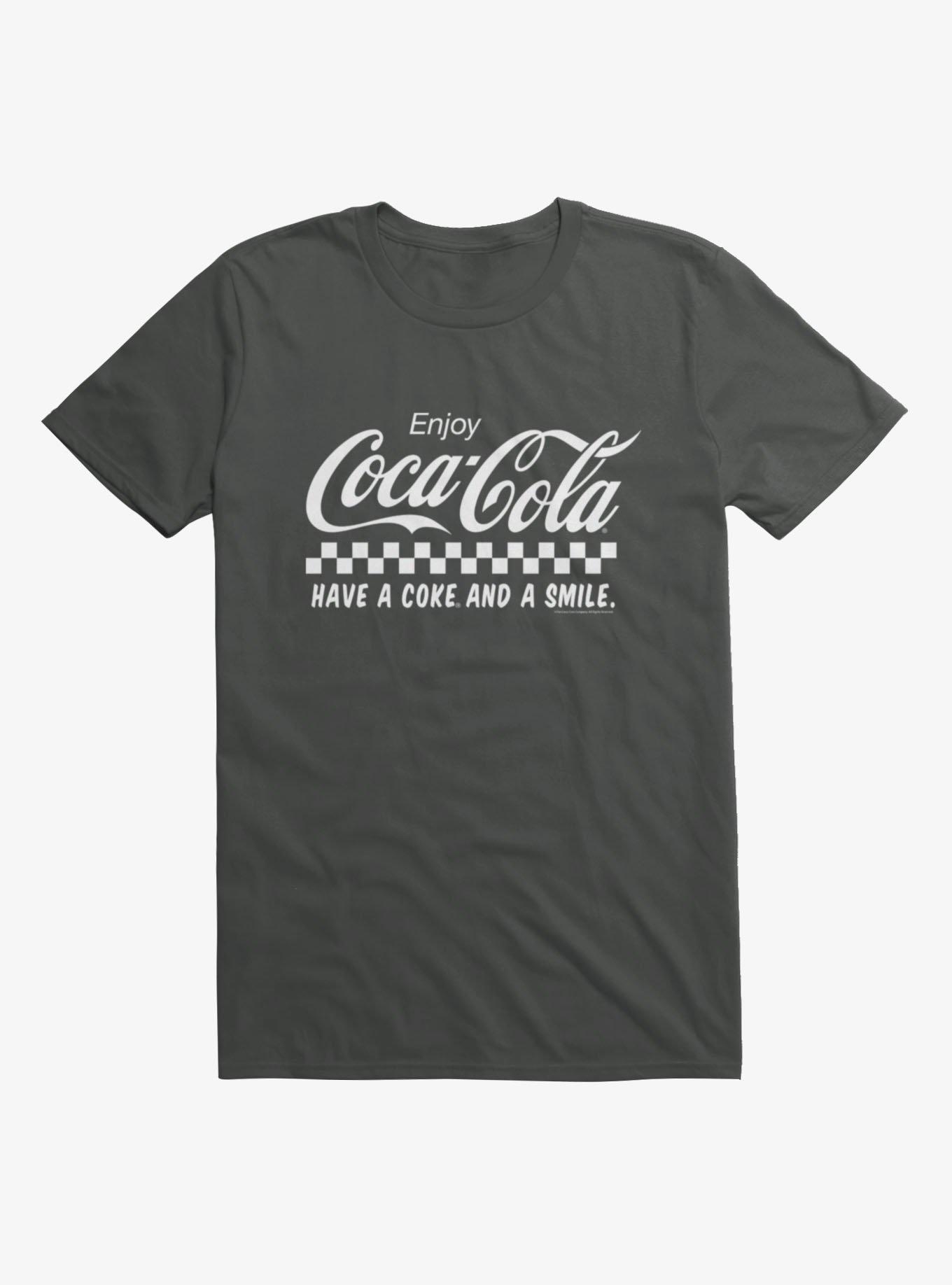 Coca-Cola Checkered Have A Coke Have A Smile T-Shirt, , hi-res