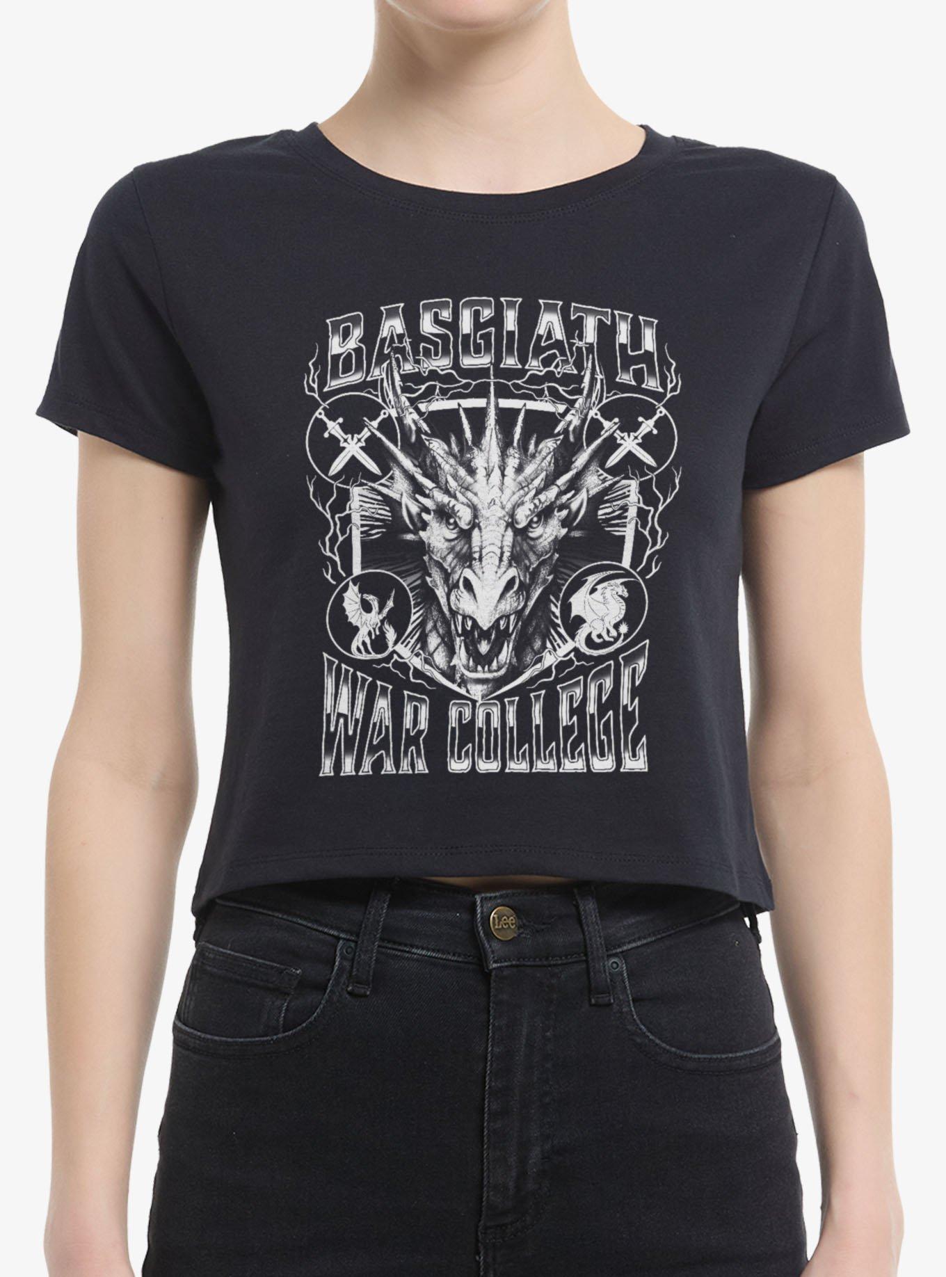 Fourth Wing Basgiath War College Dragon Head Girls Baby T-Shirt, , hi-res