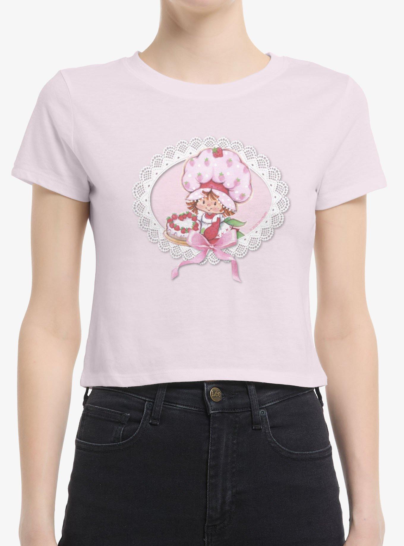 Strawberry Shortcake Portrait Girls Baby T-Shirt, , hi-res