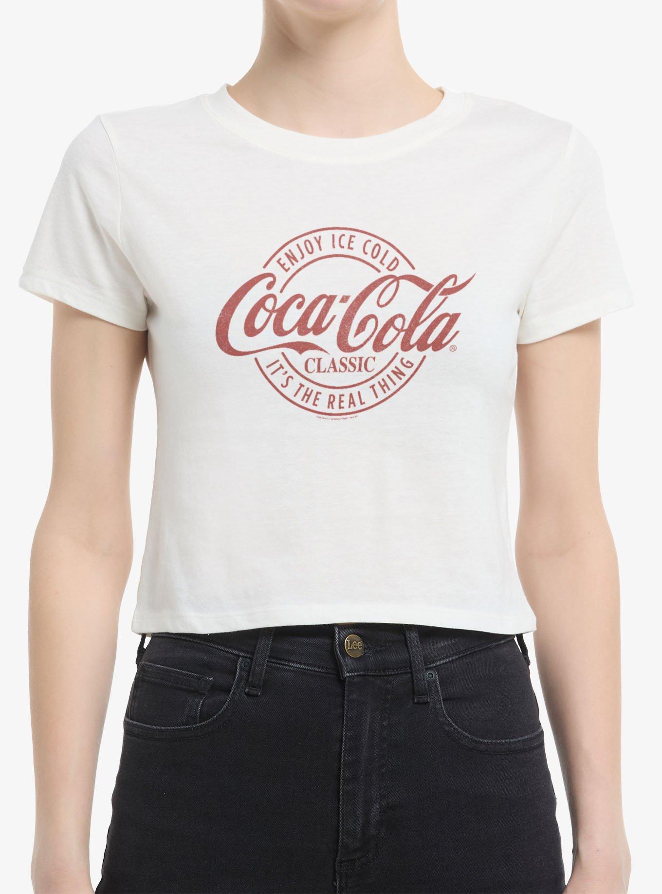 Coca-Cola Classic Enjoy It's The Real Thing Girls Baby T-Shirt, , hi-res