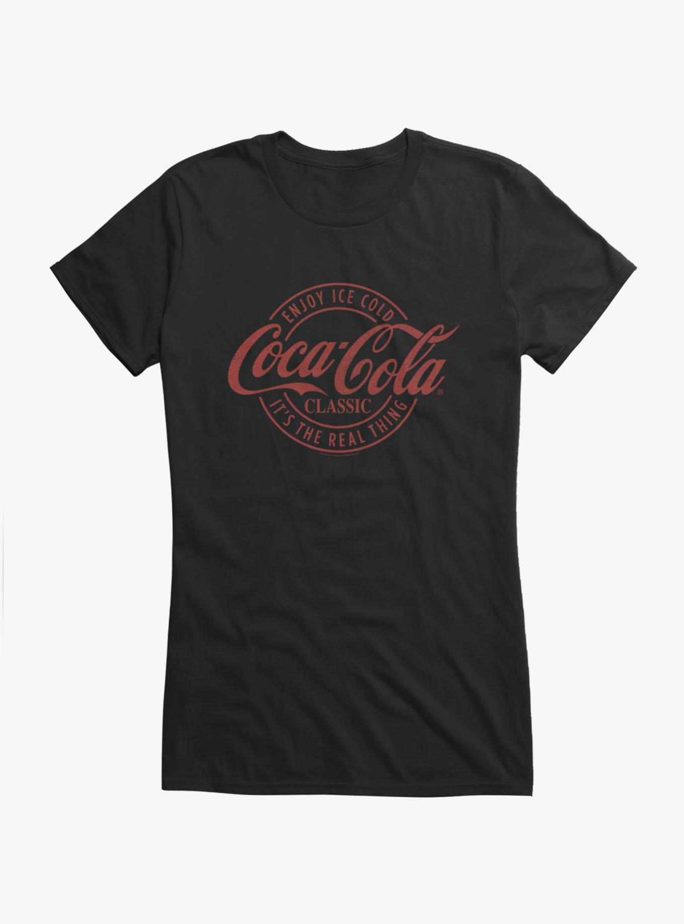 Coca-Cola Classic Enjoy It's The Real Thing Girls T-Shirt, , hi-res