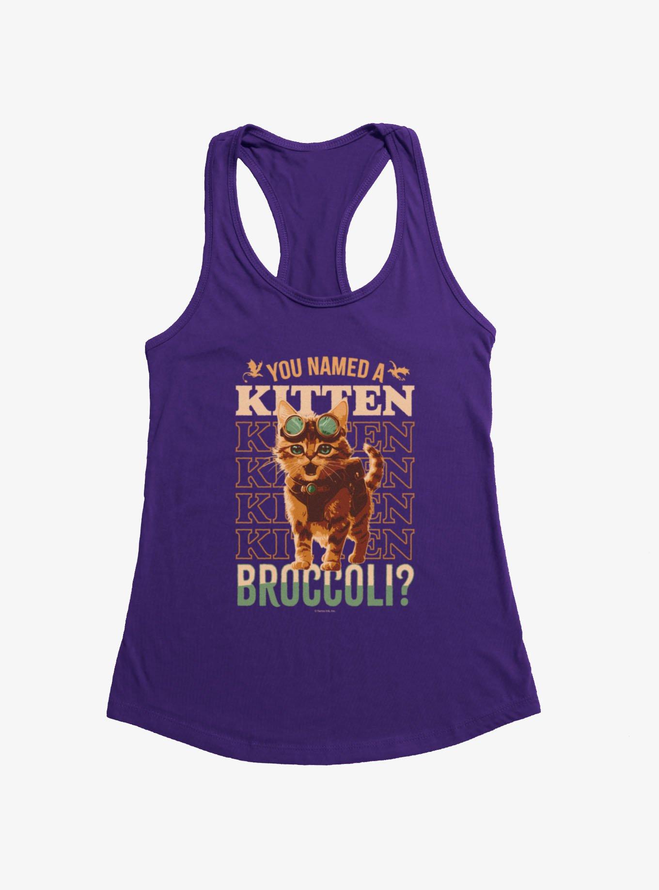 Fourth Wing Name A Kitten Broccoli Girls Tank, , hi-res