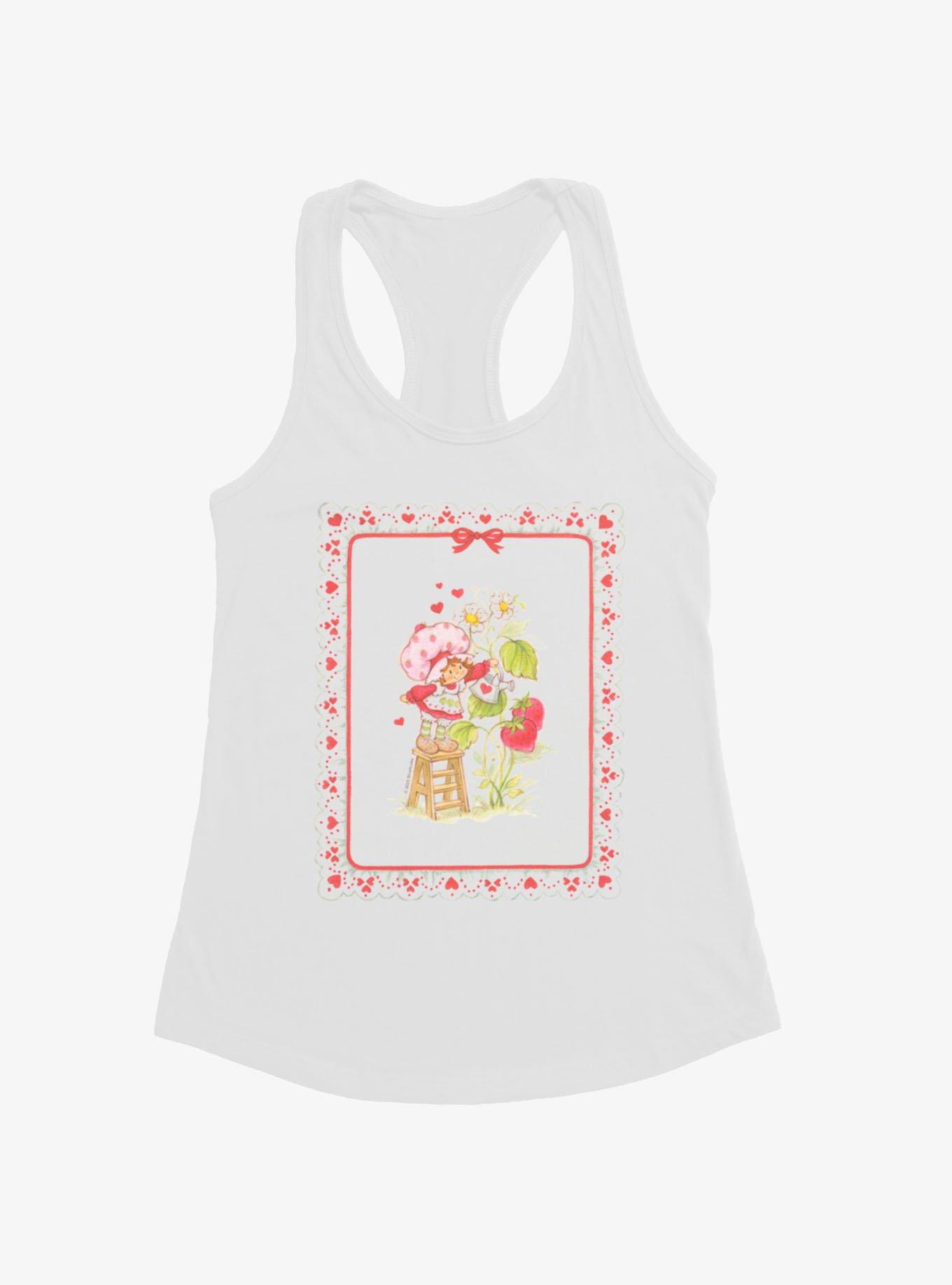 Strawberry Shortcake Watering On The Stool Girls Tank, , hi-res