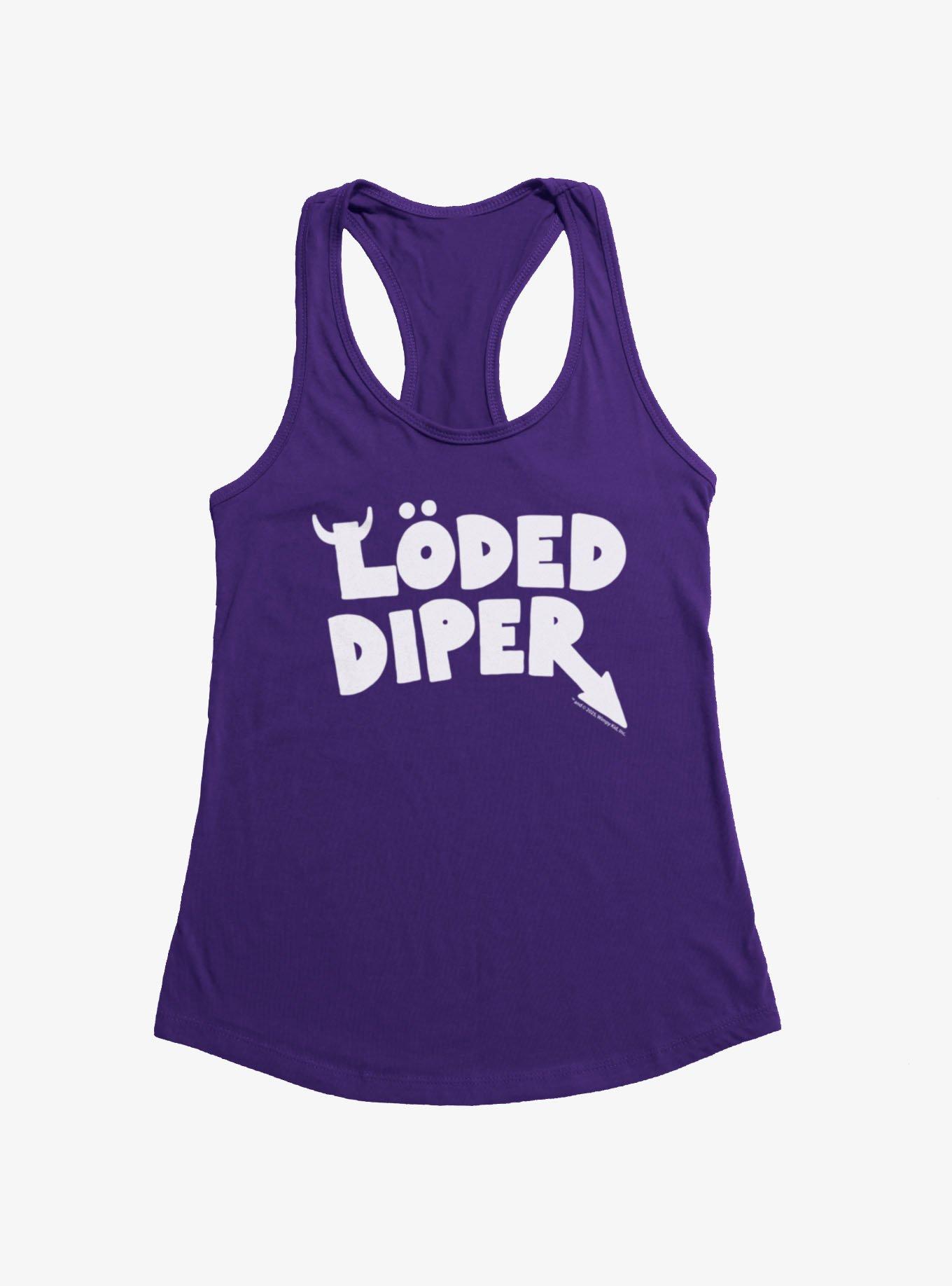 Diary Of A Wimpy Kid Loded Diper Logo Girls Tank, , hi-res
