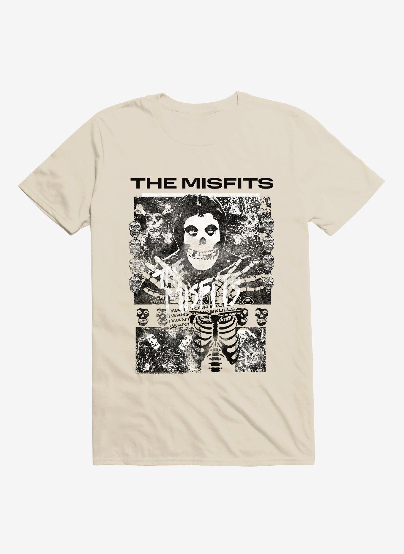 Misfits Crimson Ghost Collage T-Shirt, , hi-res
